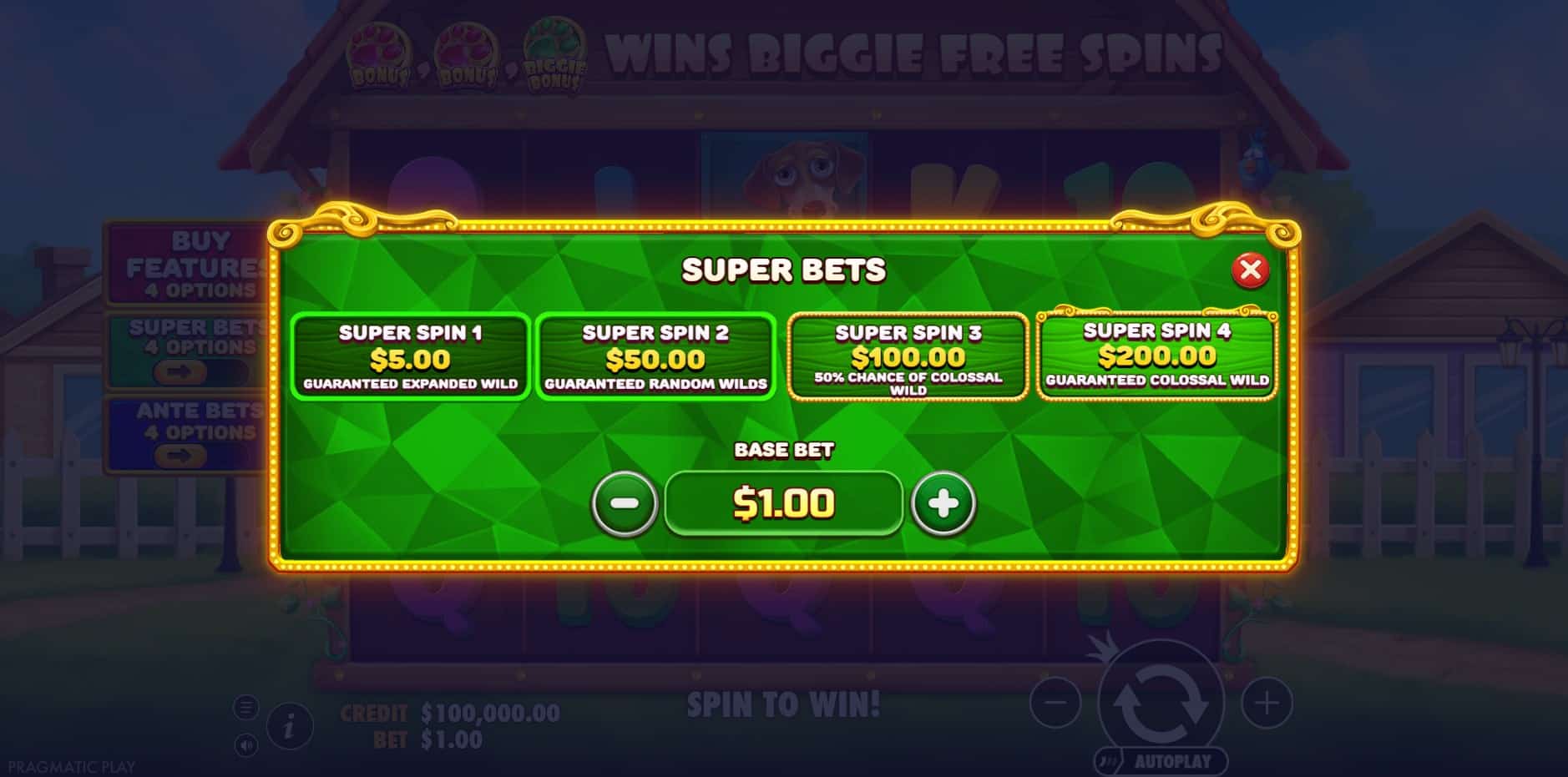 The Big Dog House slot