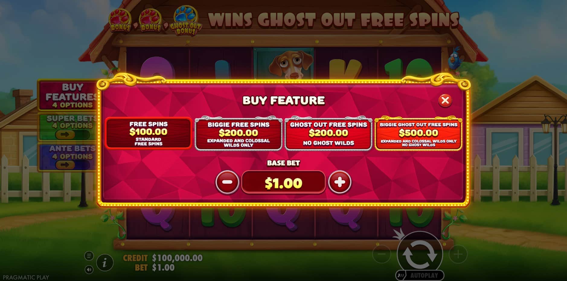 The Big Dog House slot