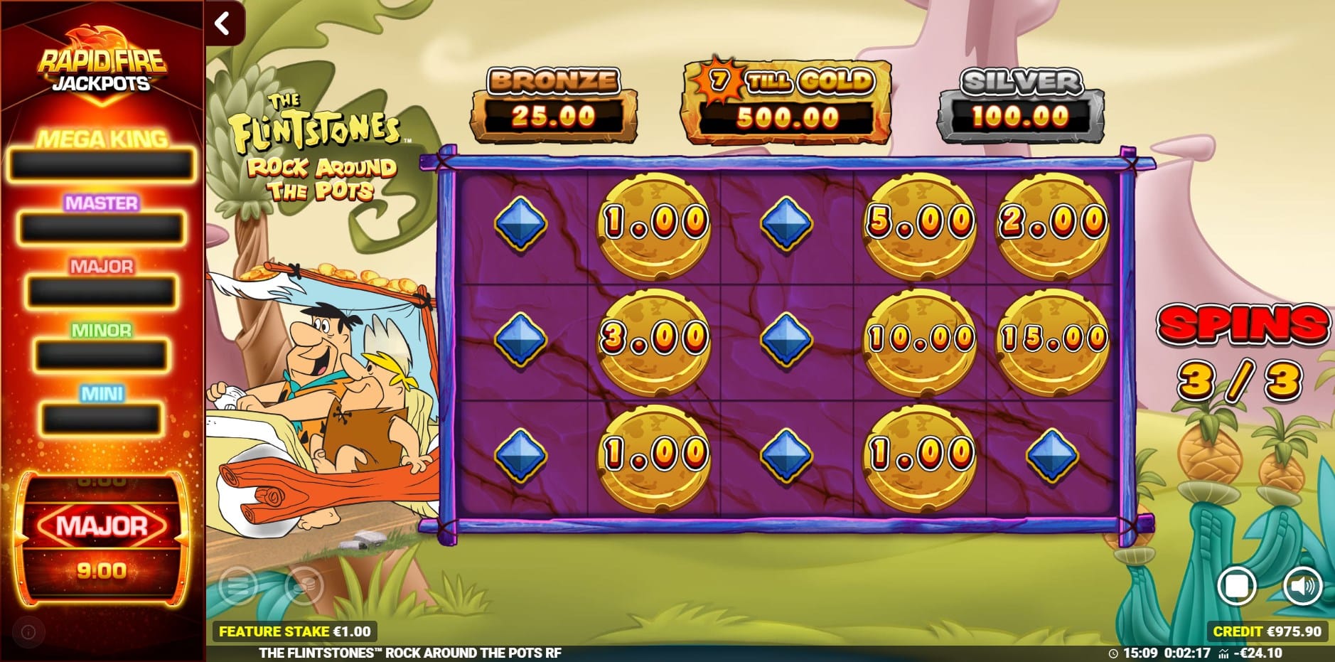 The Flintstones: Rock Around The Pots slot