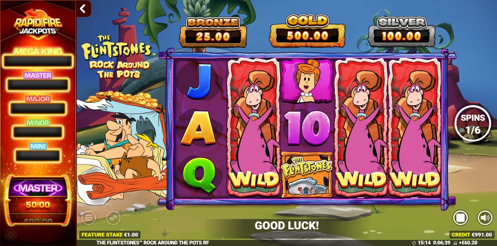 The Flintstones: Rock Around The Pots slot