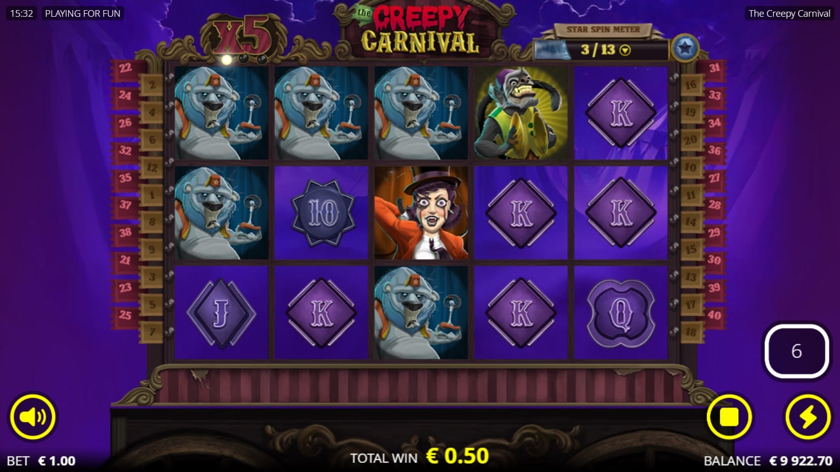 The Crazy Carnival slot