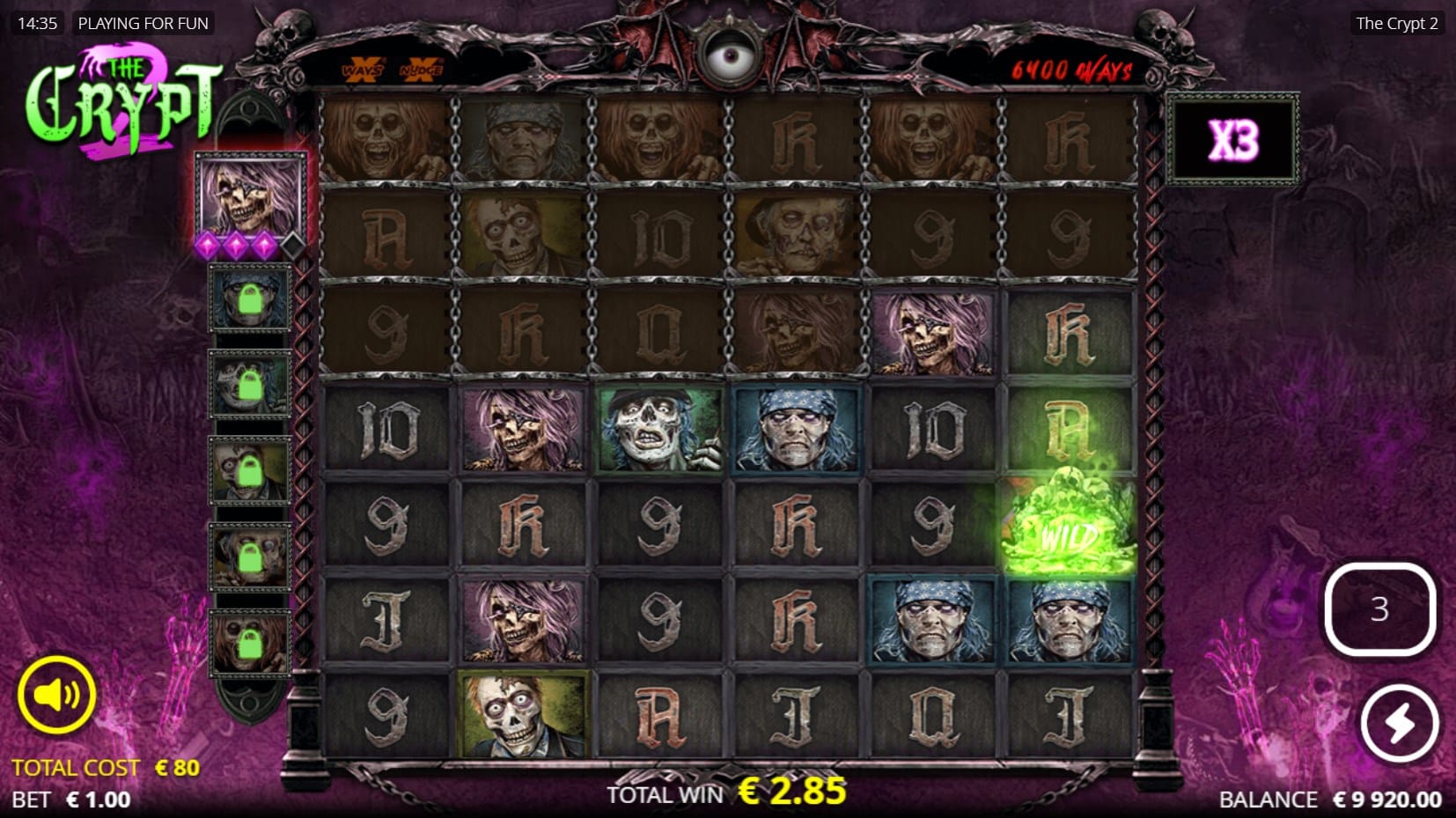The Crypt 2 slot
