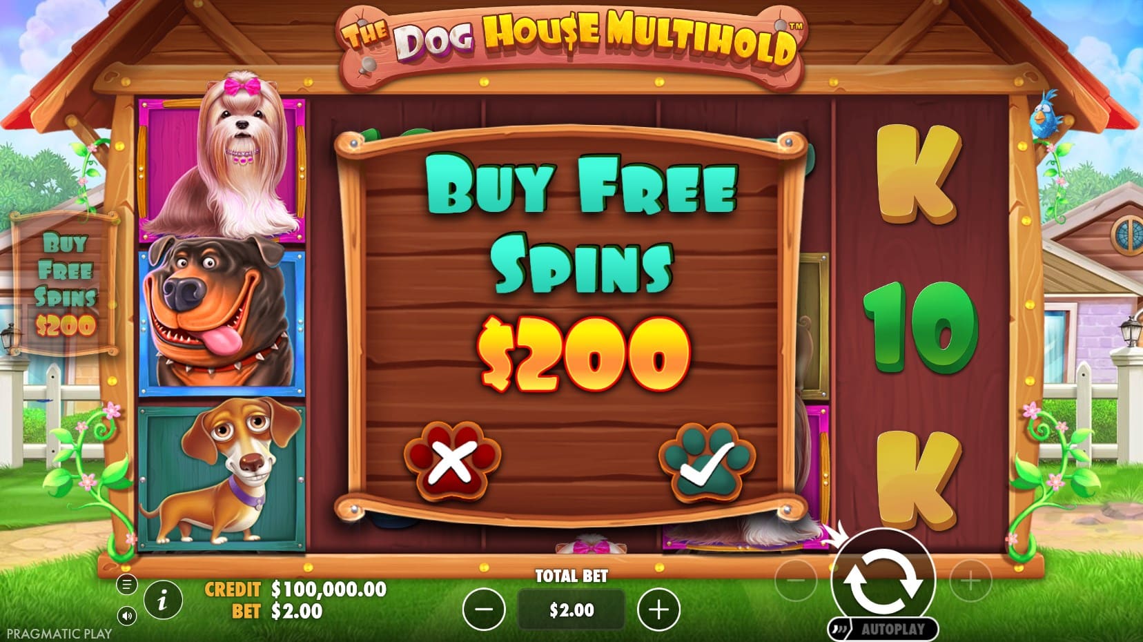 The Dog House Multihold slot