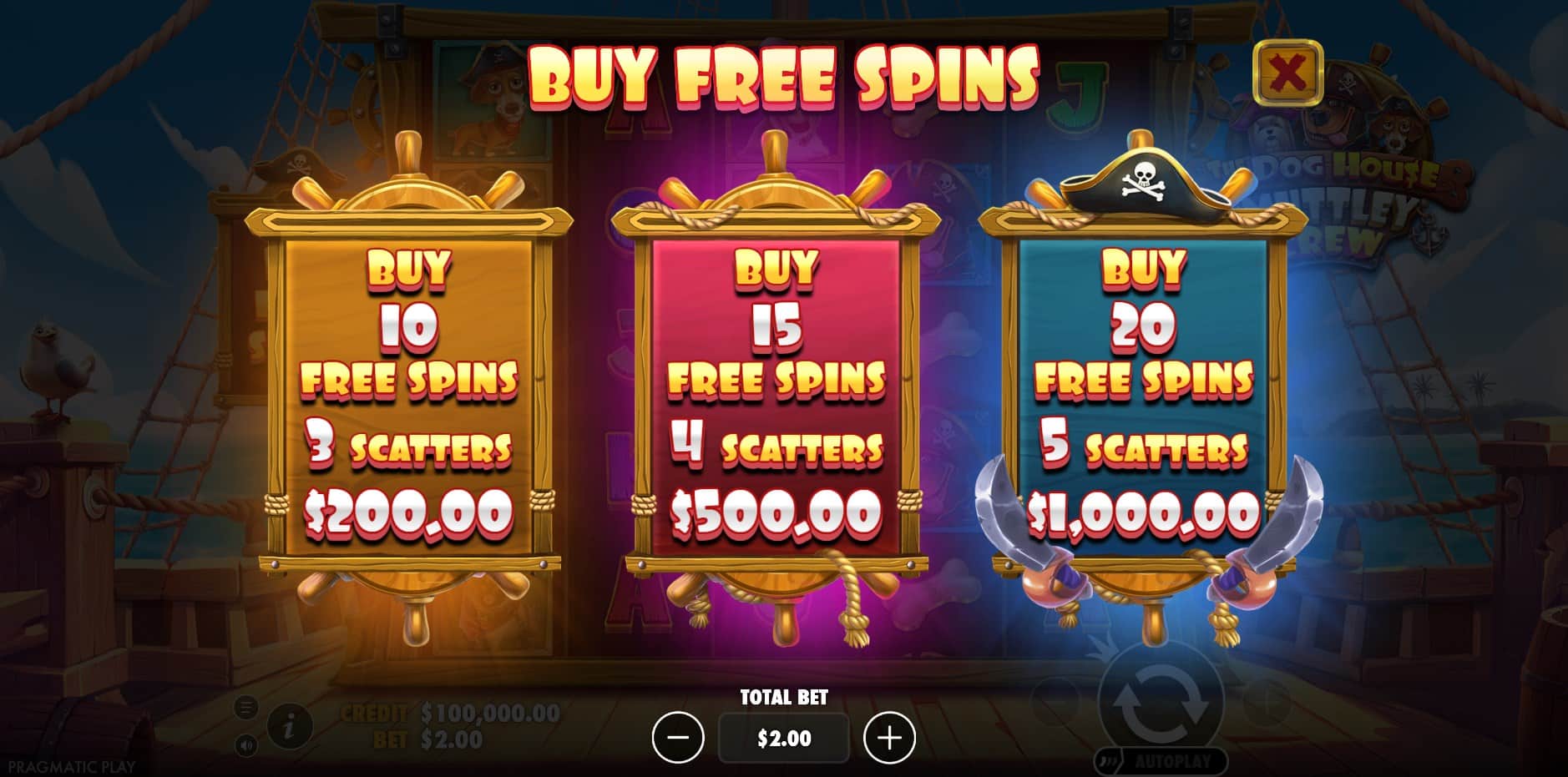 The Dog House Muttley Crew slot