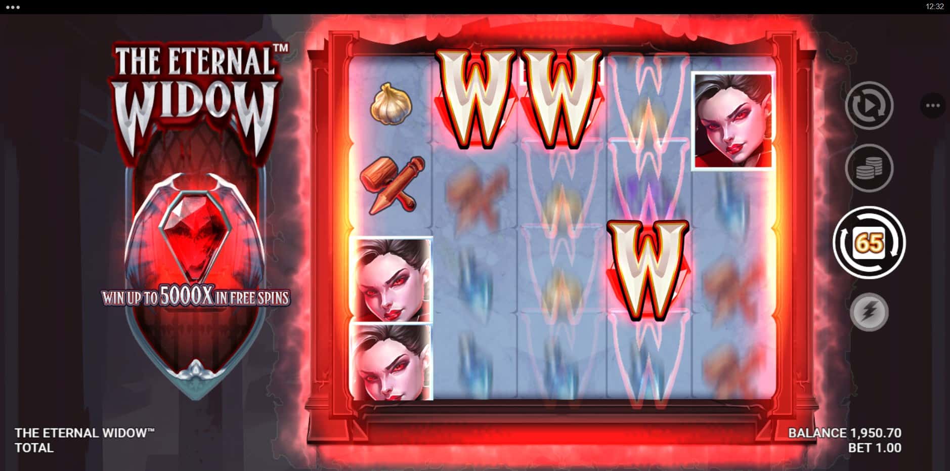 The Eternal Widow slot