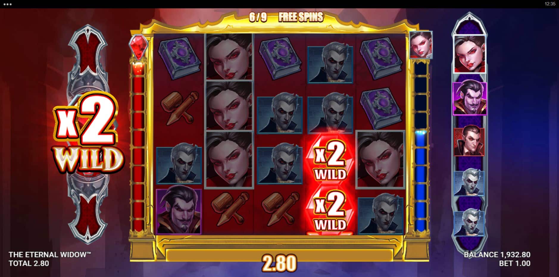 The Eternal Widow slot
