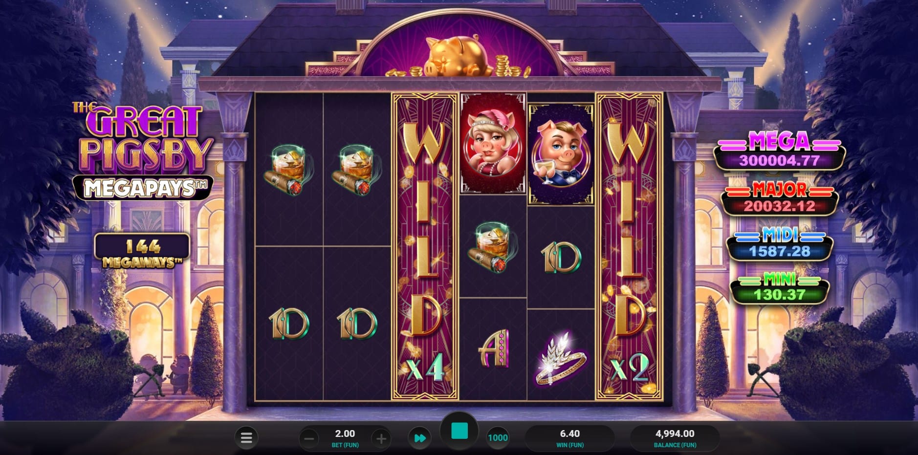 The Great Pigsby Megapays slot