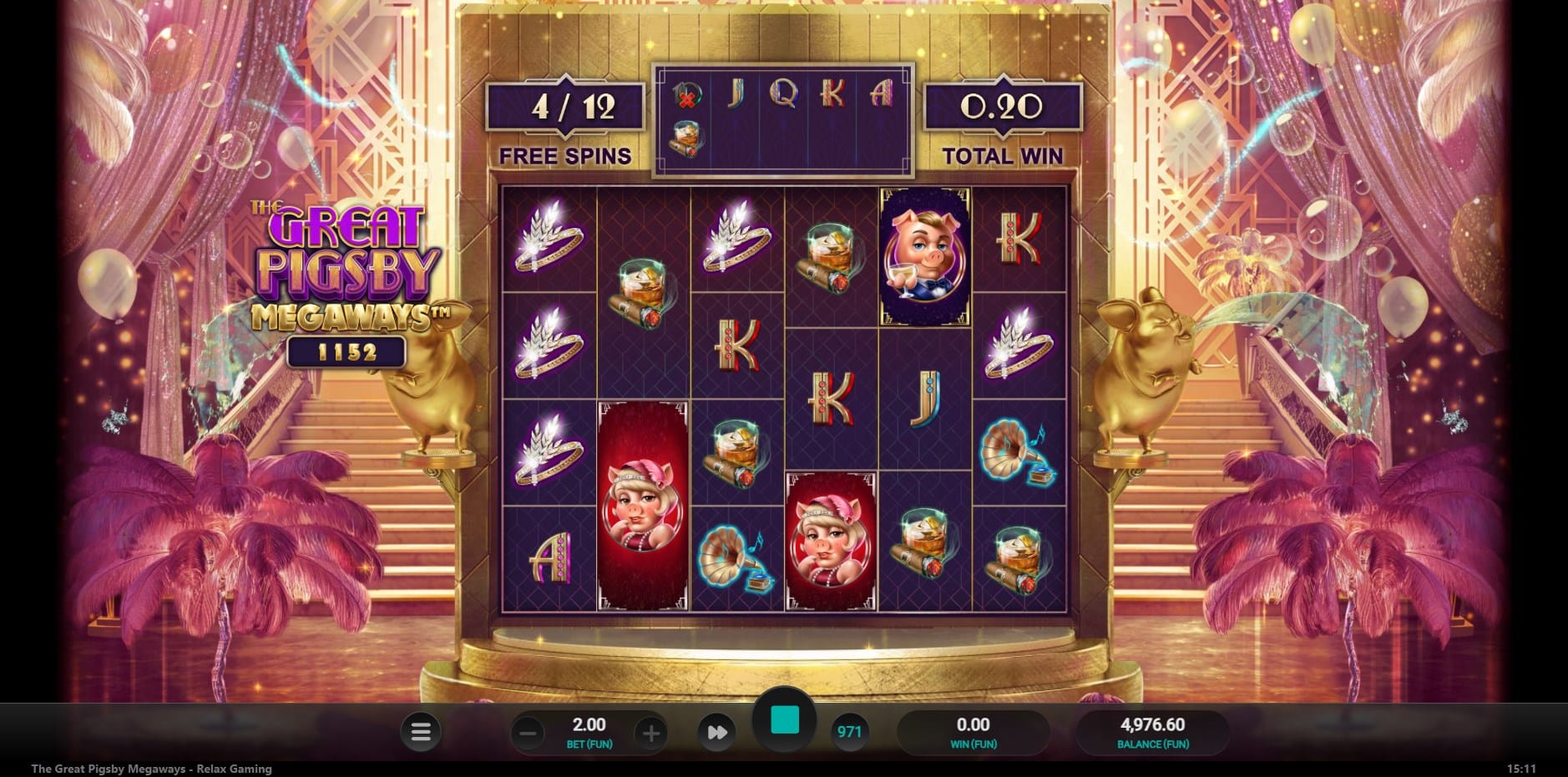 The Great Pigsby Megaways slot