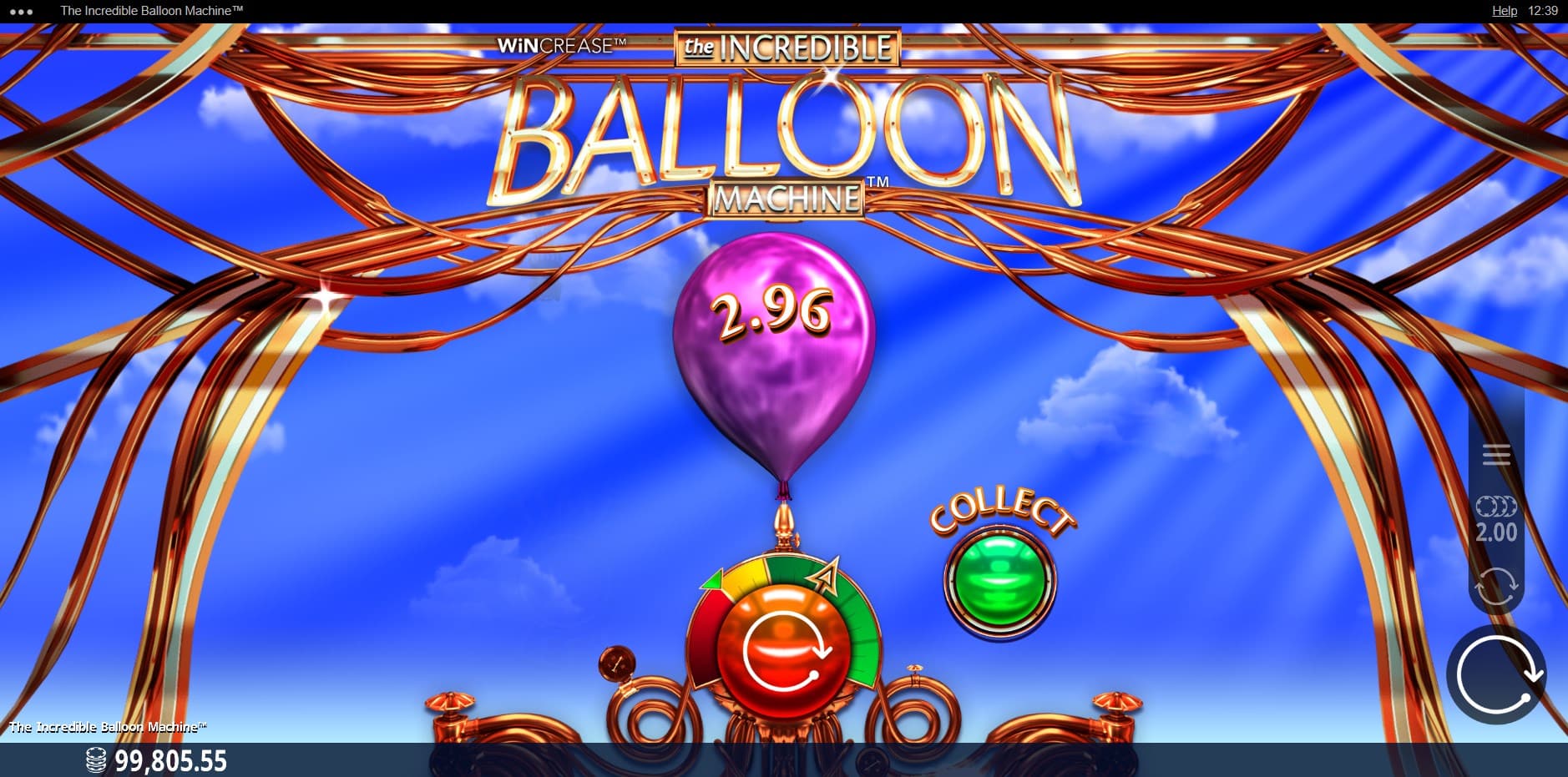 The Incredible Balloon Machine slot