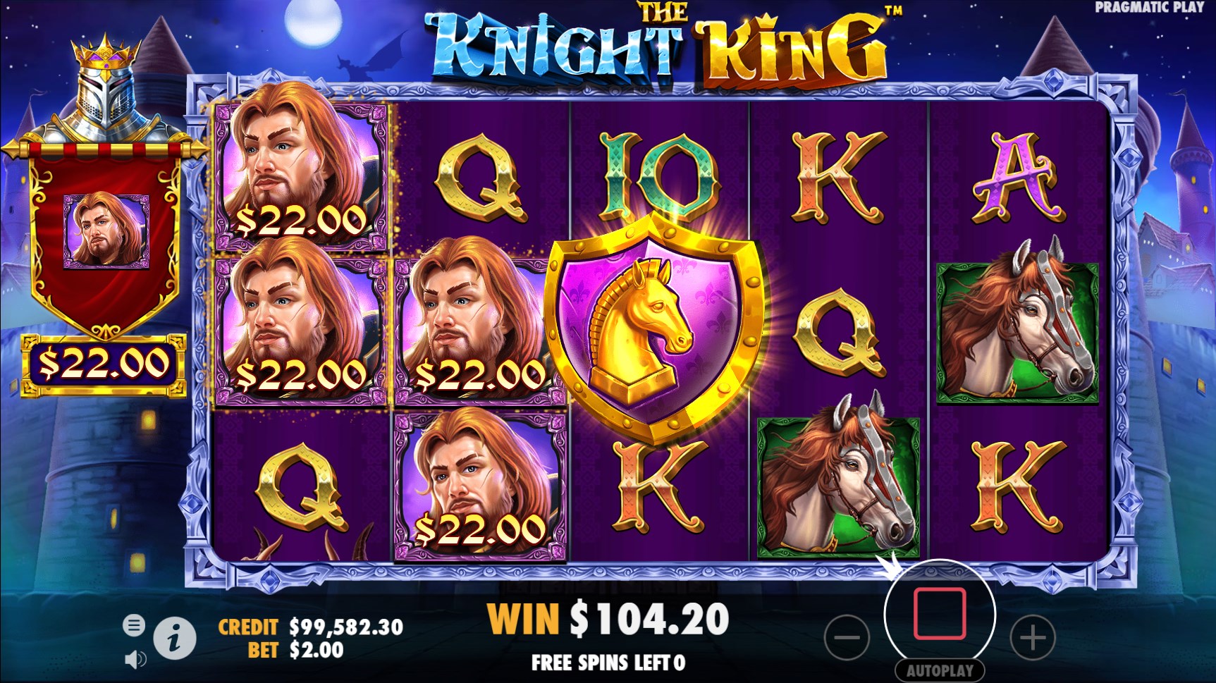 The Knight King Slot - Free Spins