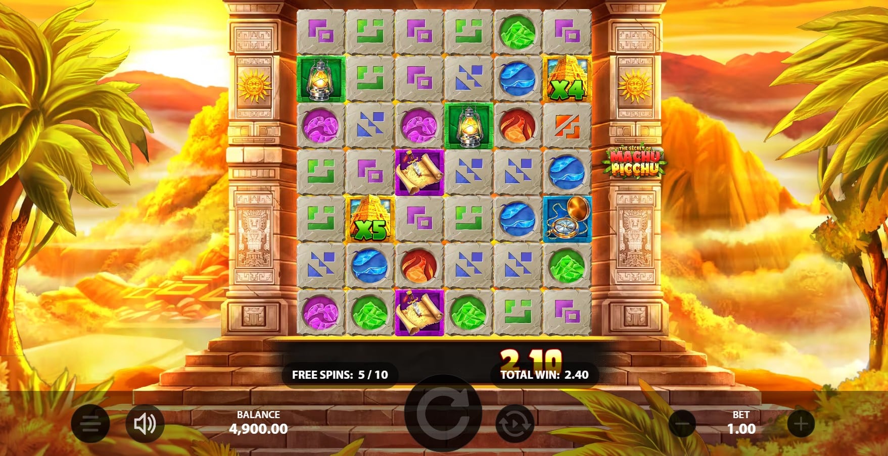 The Secret of Machu Picchu slot