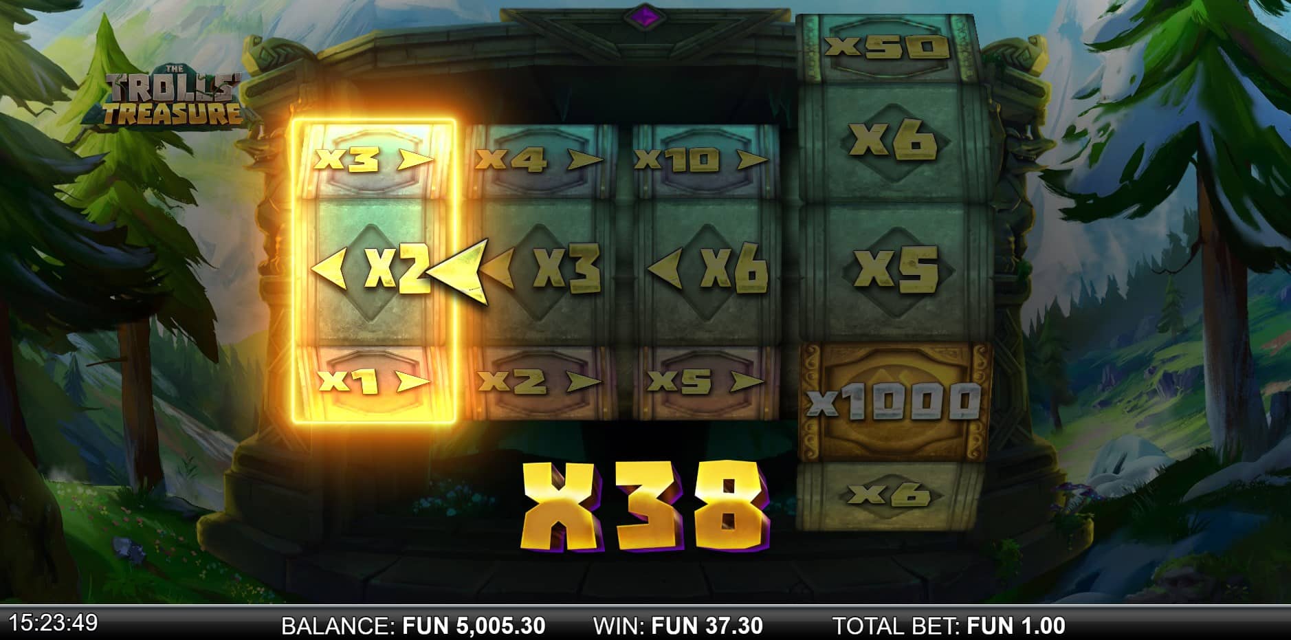 The Trolls' Treasure slot