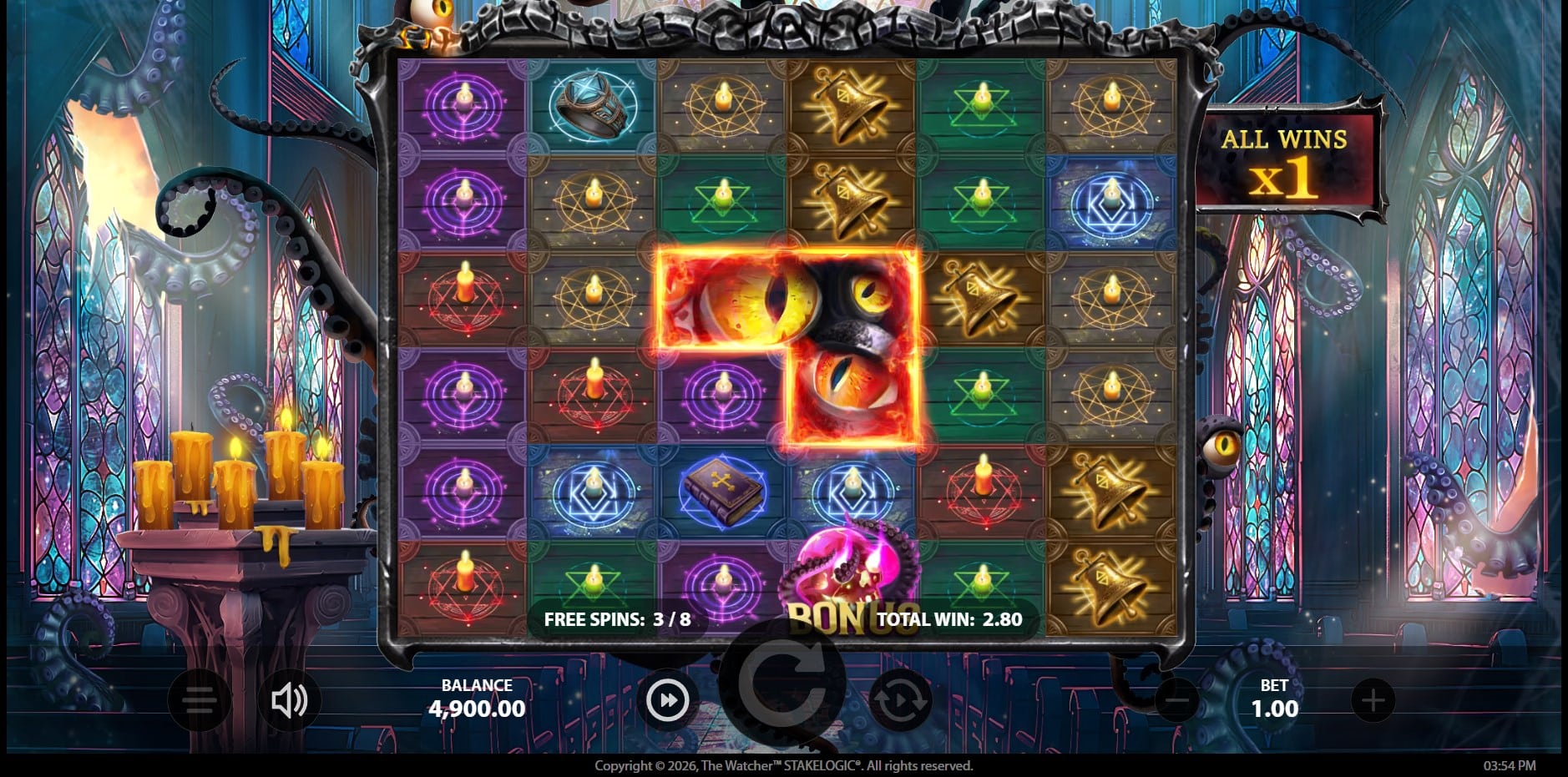 The Watcher slot