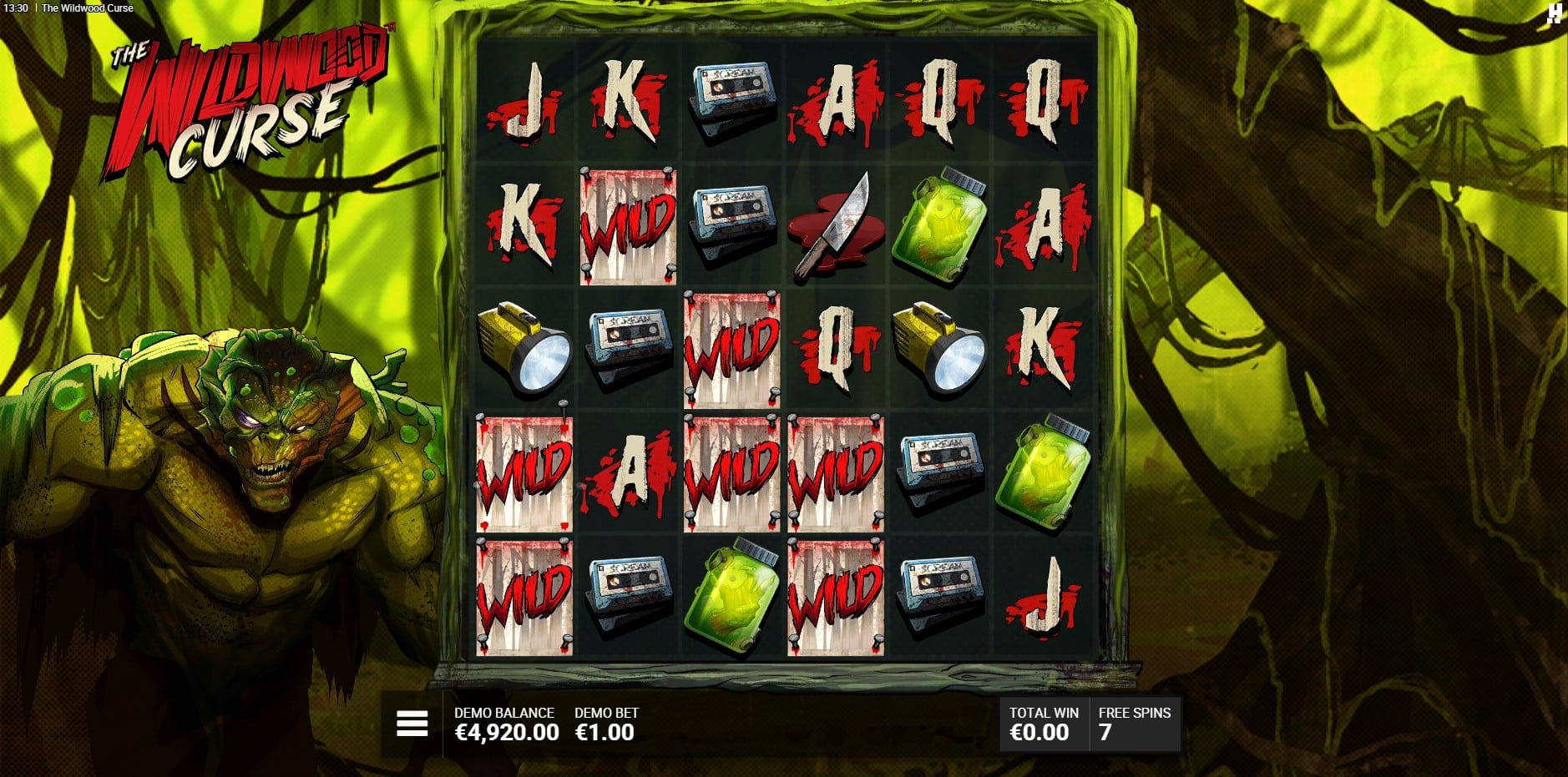The Wildwood Curse slot