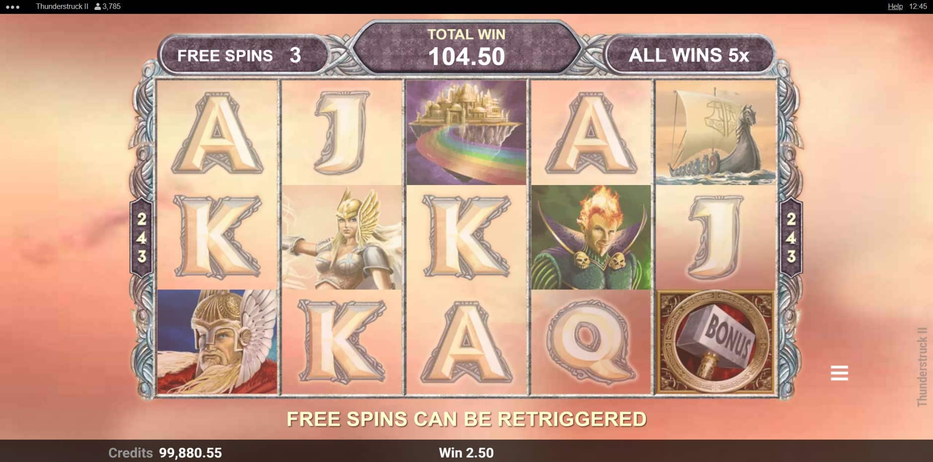 Thunderstruck 2 slot