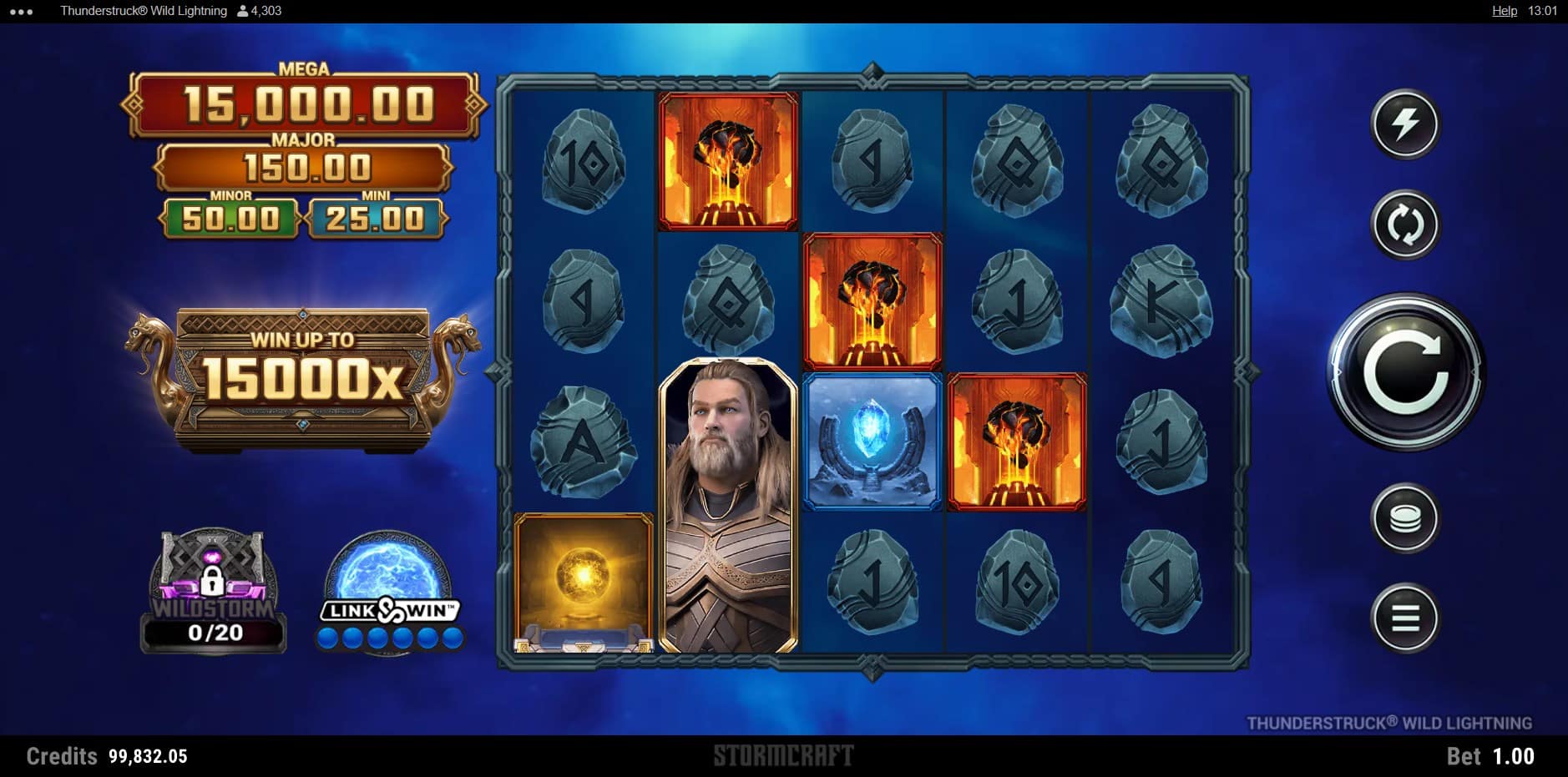 Thunderstruck Wild Lightning slot
