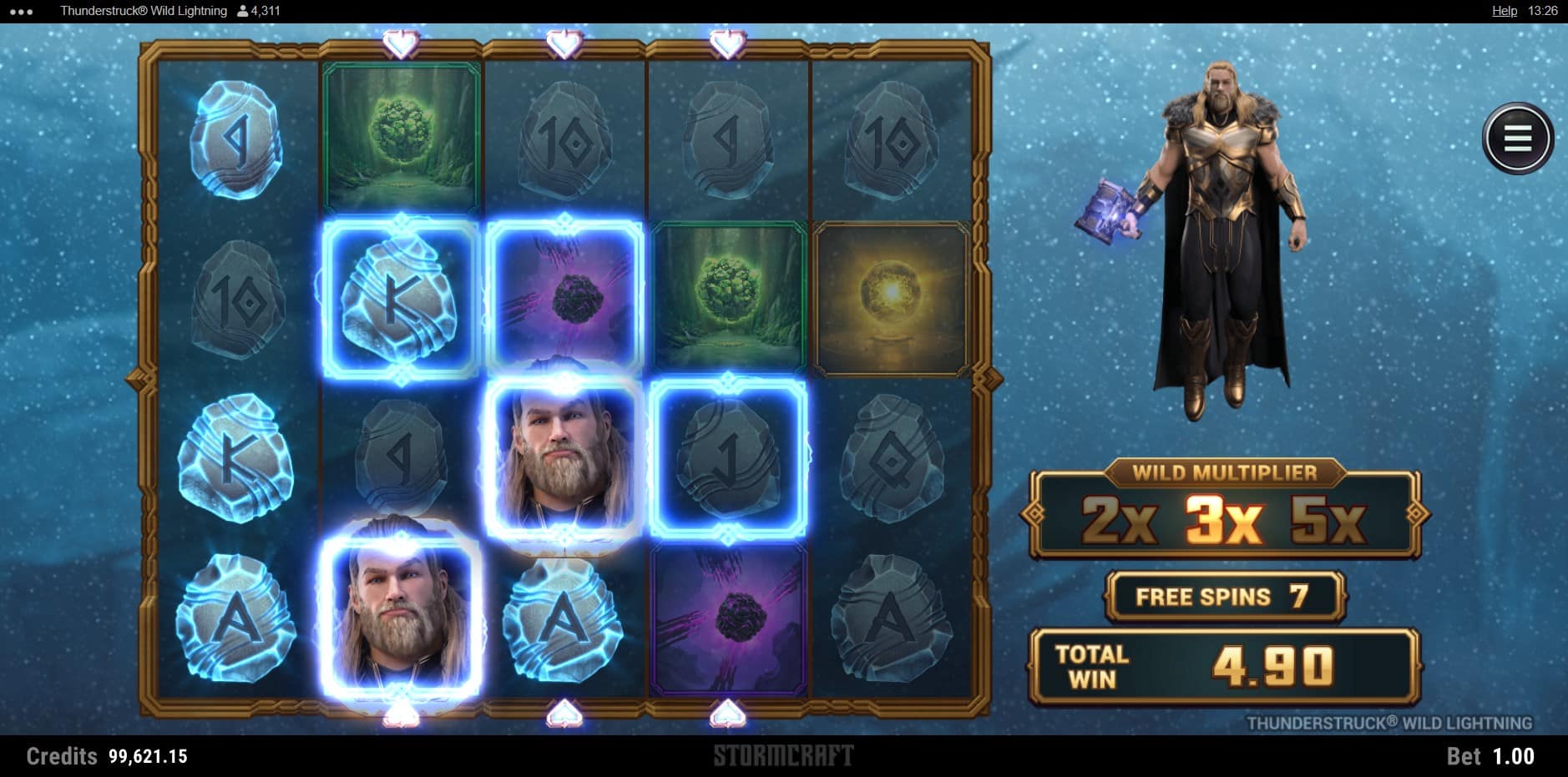 Thunderstruck Wild Lightning slot