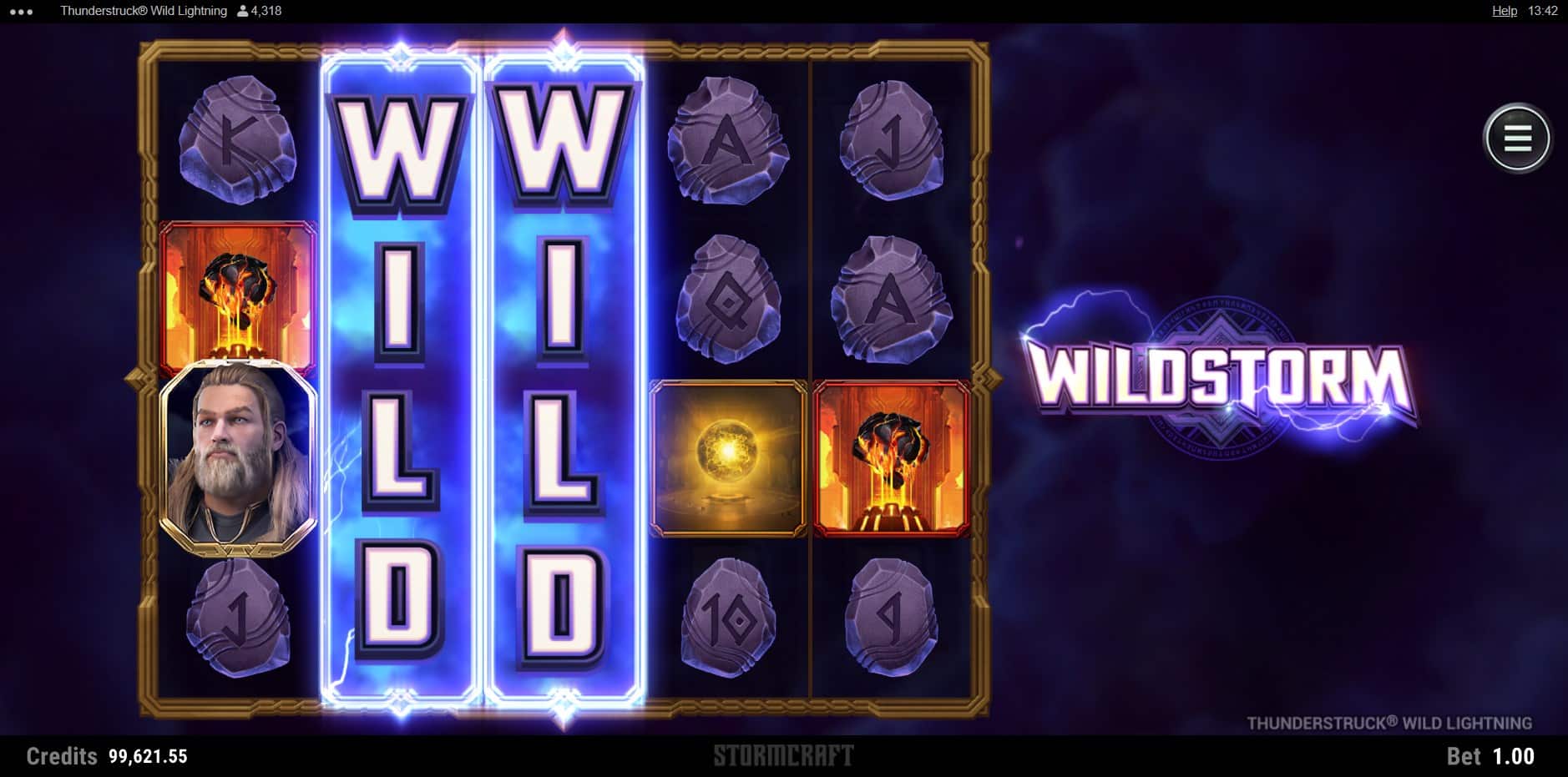 Thunderstruck Wild Lightning slot