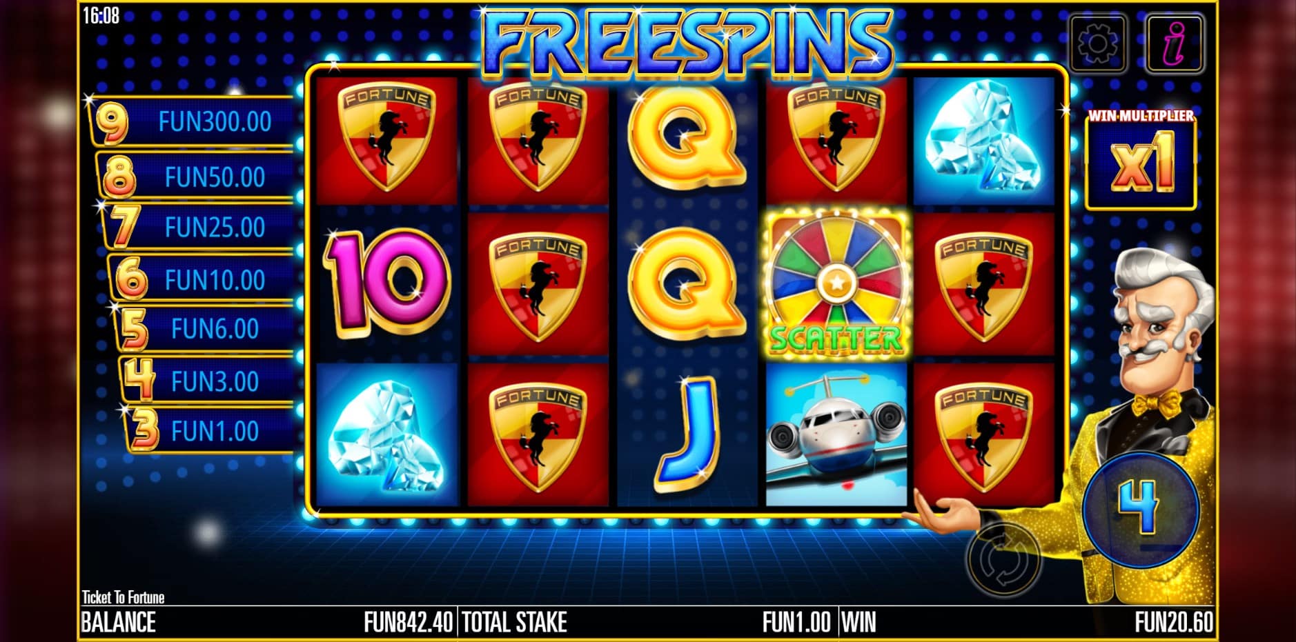 Ticket to Fortune slot