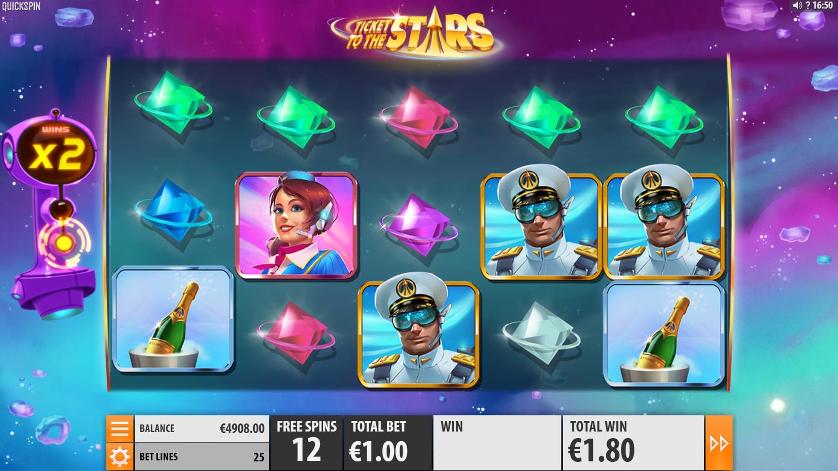 Ticket to the Stars slot