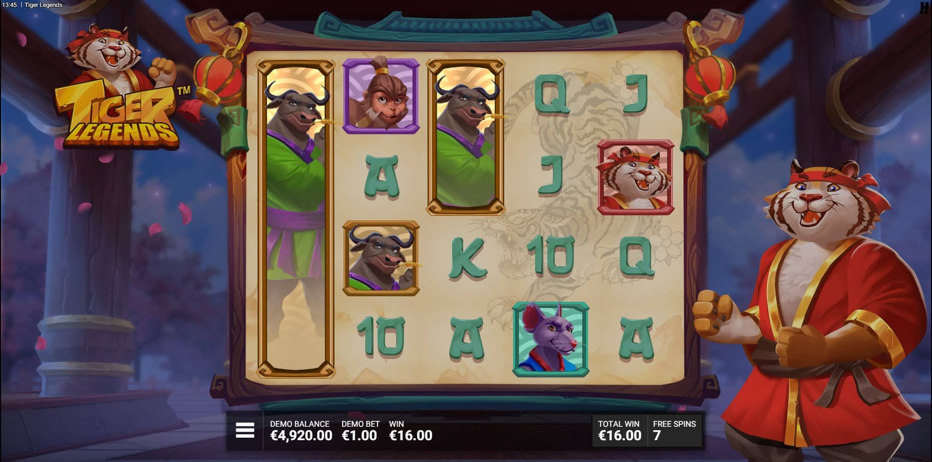 Tiger Legends slot