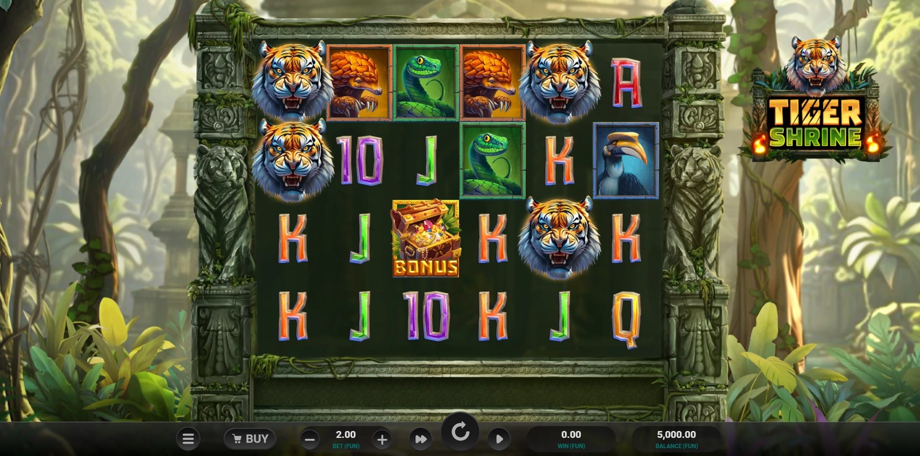 Tiger Shrine slot