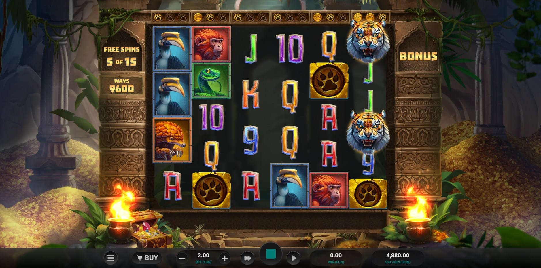 Tiger Shrine slot