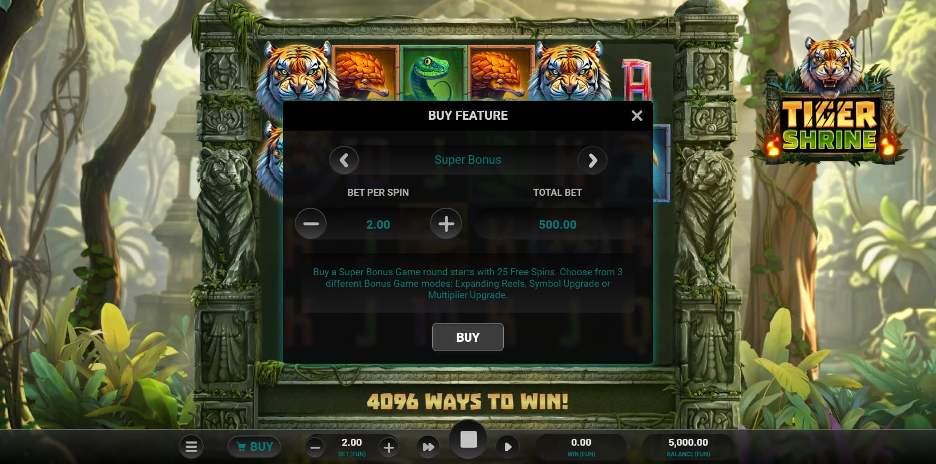 Tiger Shrine slot