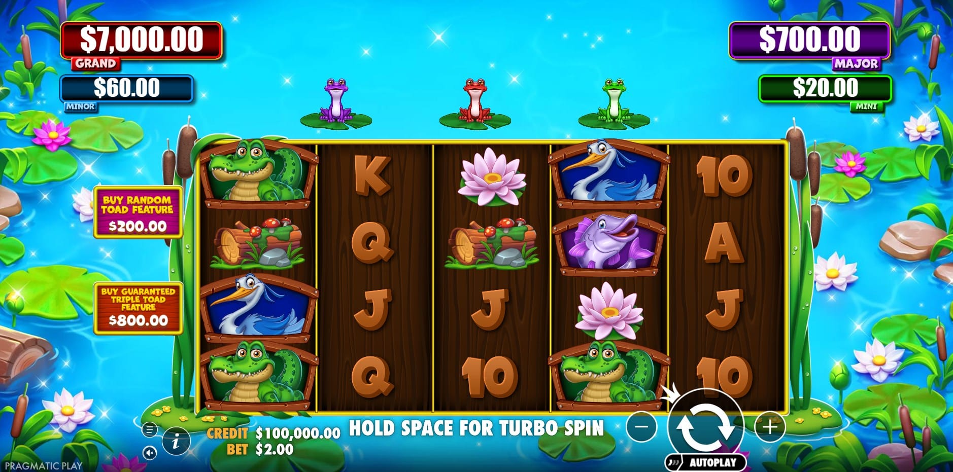Tiny Toads slot