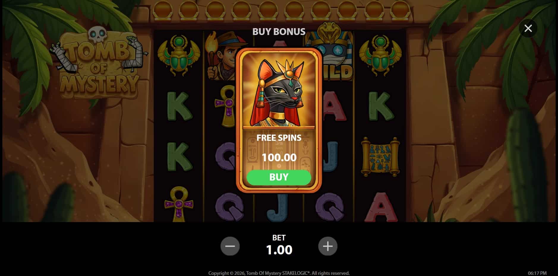 Tomb of Mystery slot