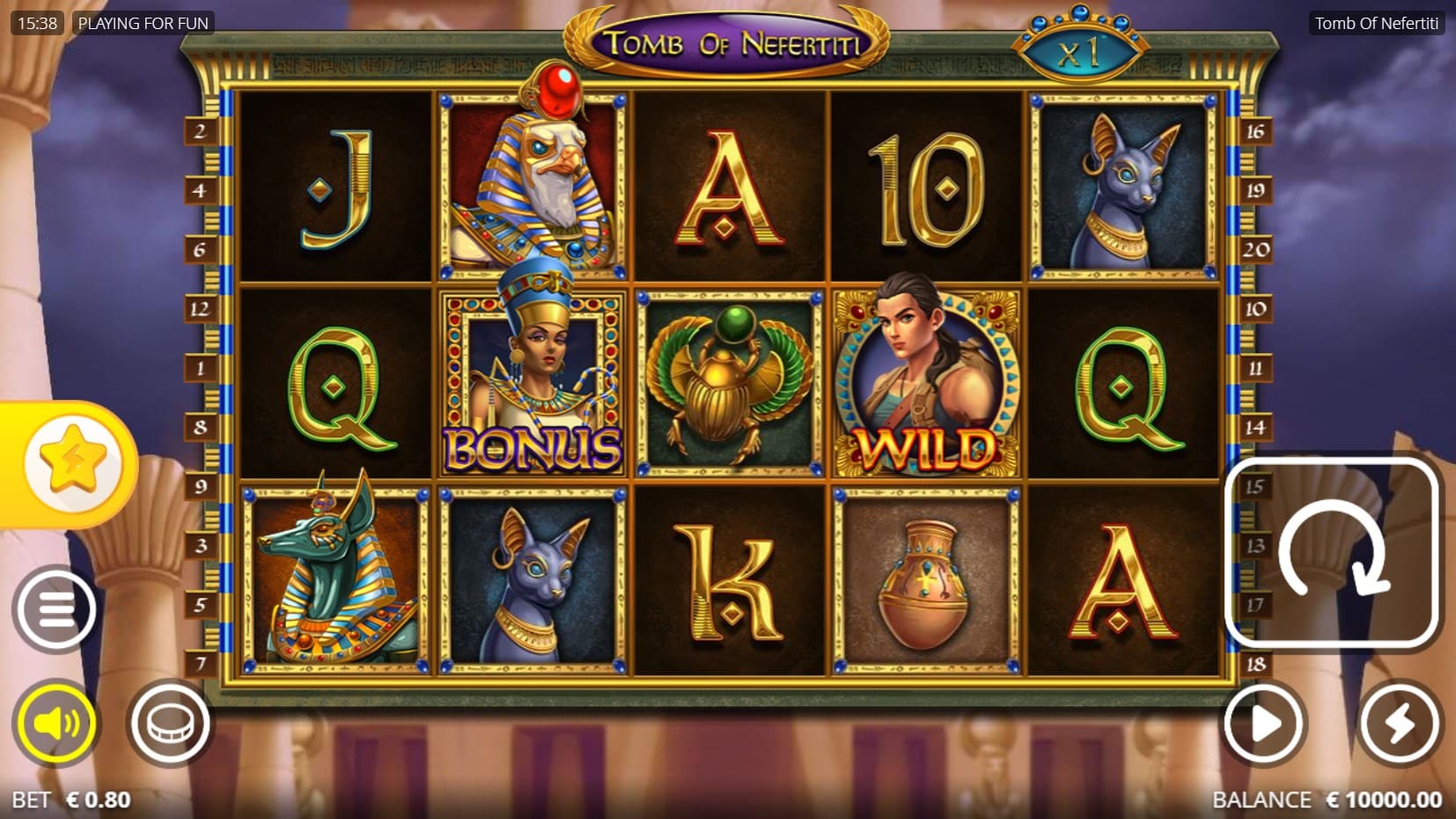 Tomb of Nefertiti slot