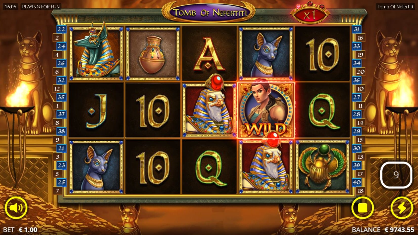 Tomb of Nefertiti slot