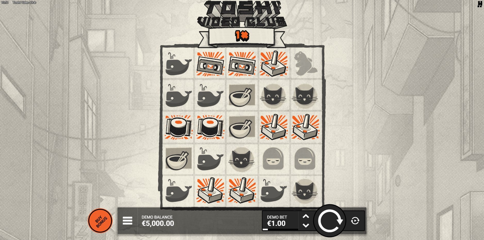 Toshi Video Club slot