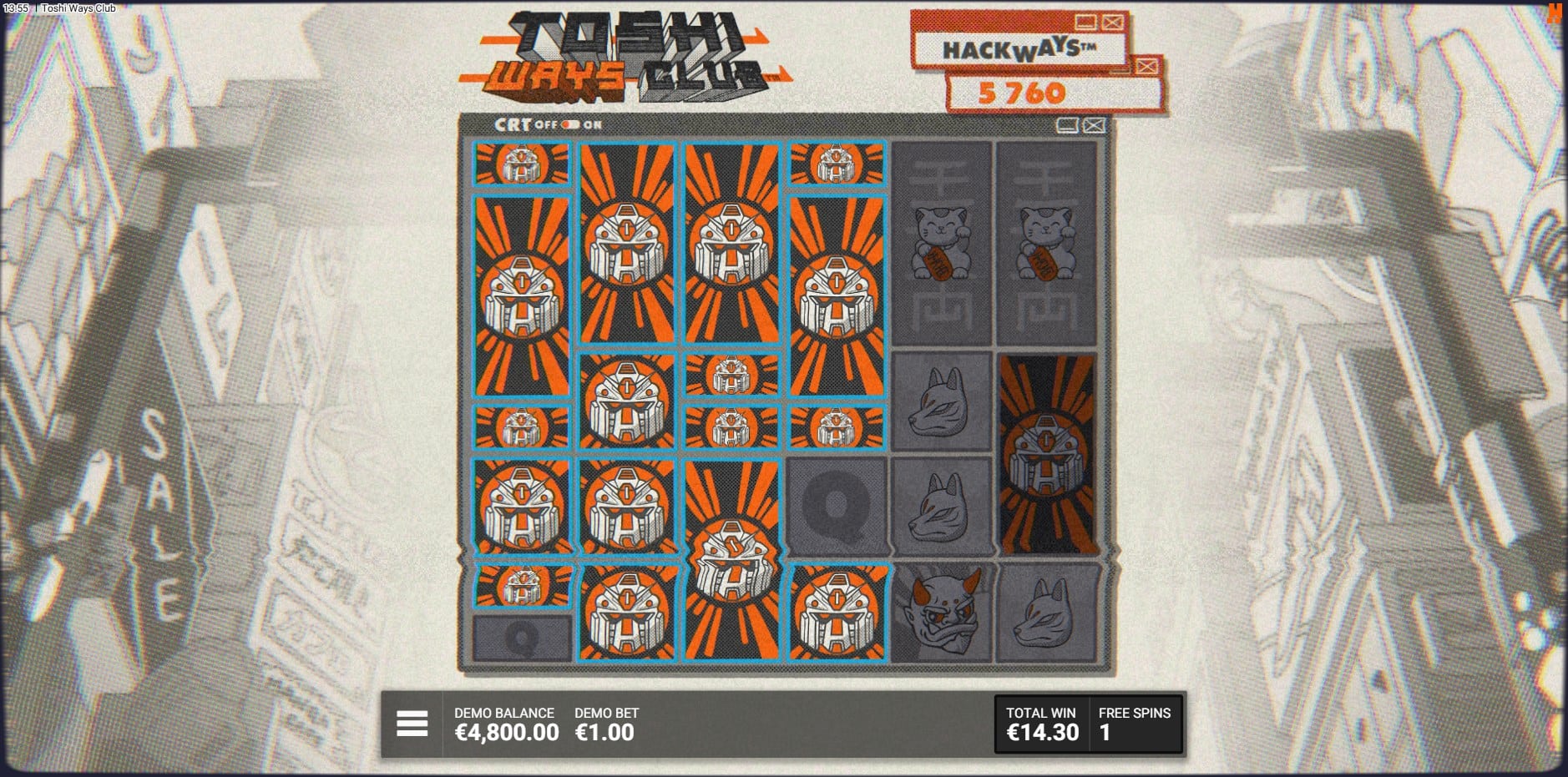 Toshi Ways Club slot