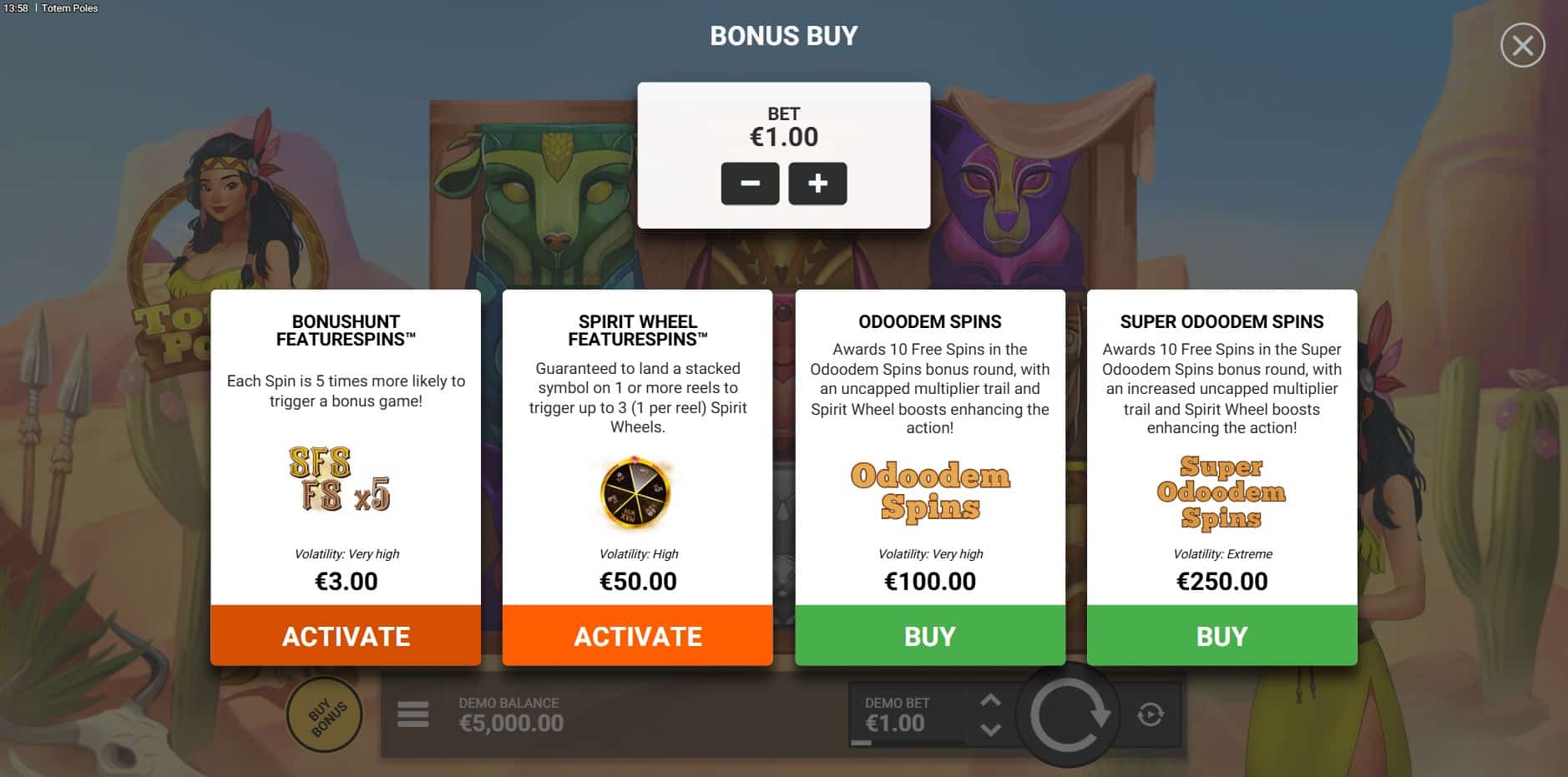 Totem Poles slot