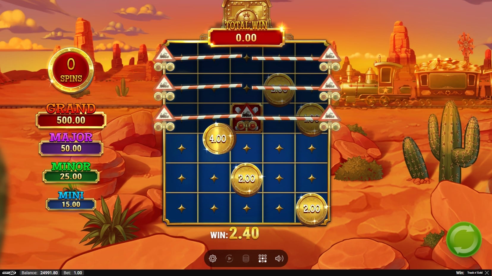 Track n' Gold slot