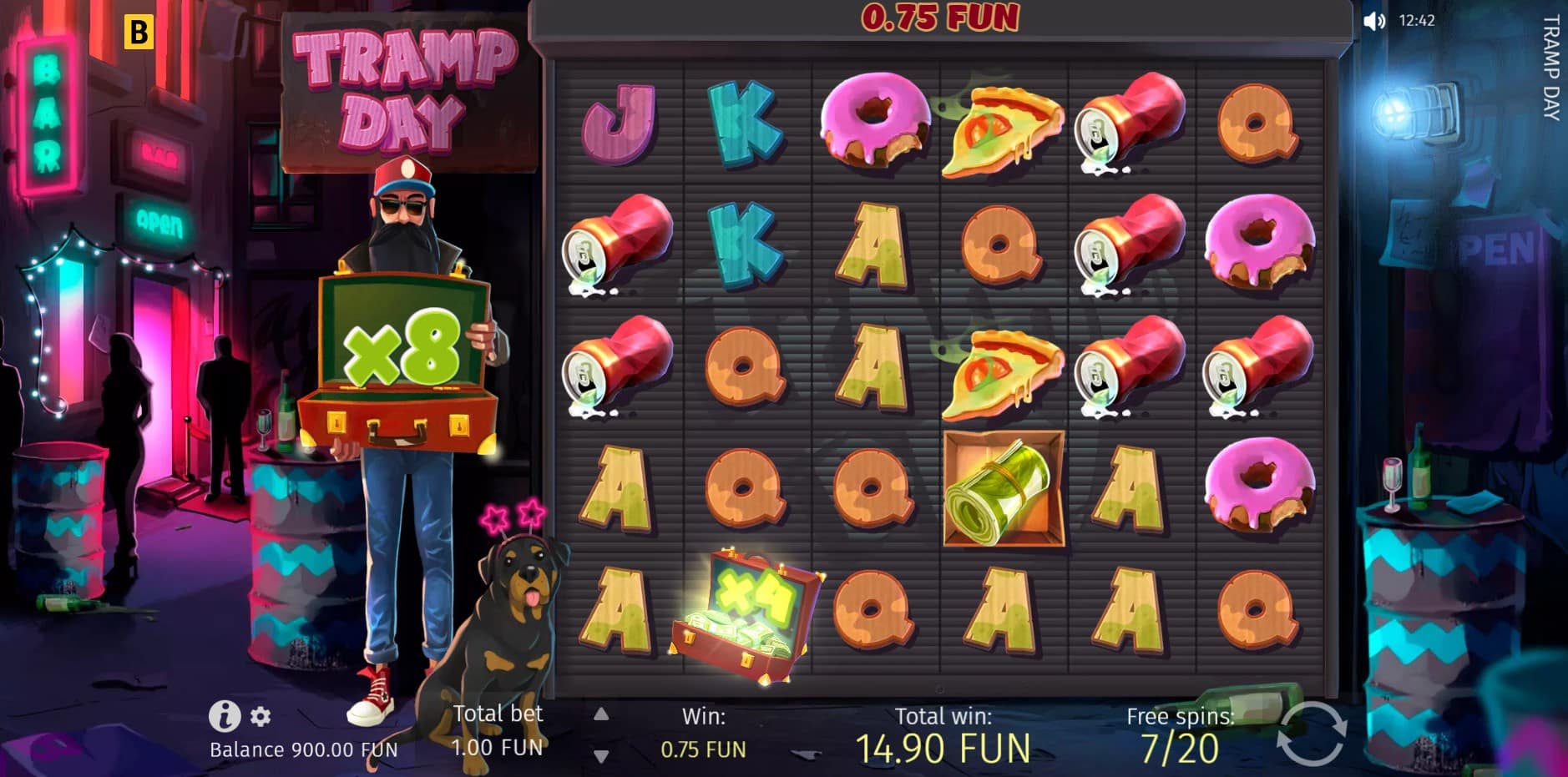 Tramp Day slot