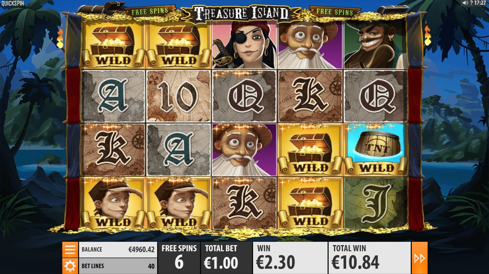 Treasure Island slot