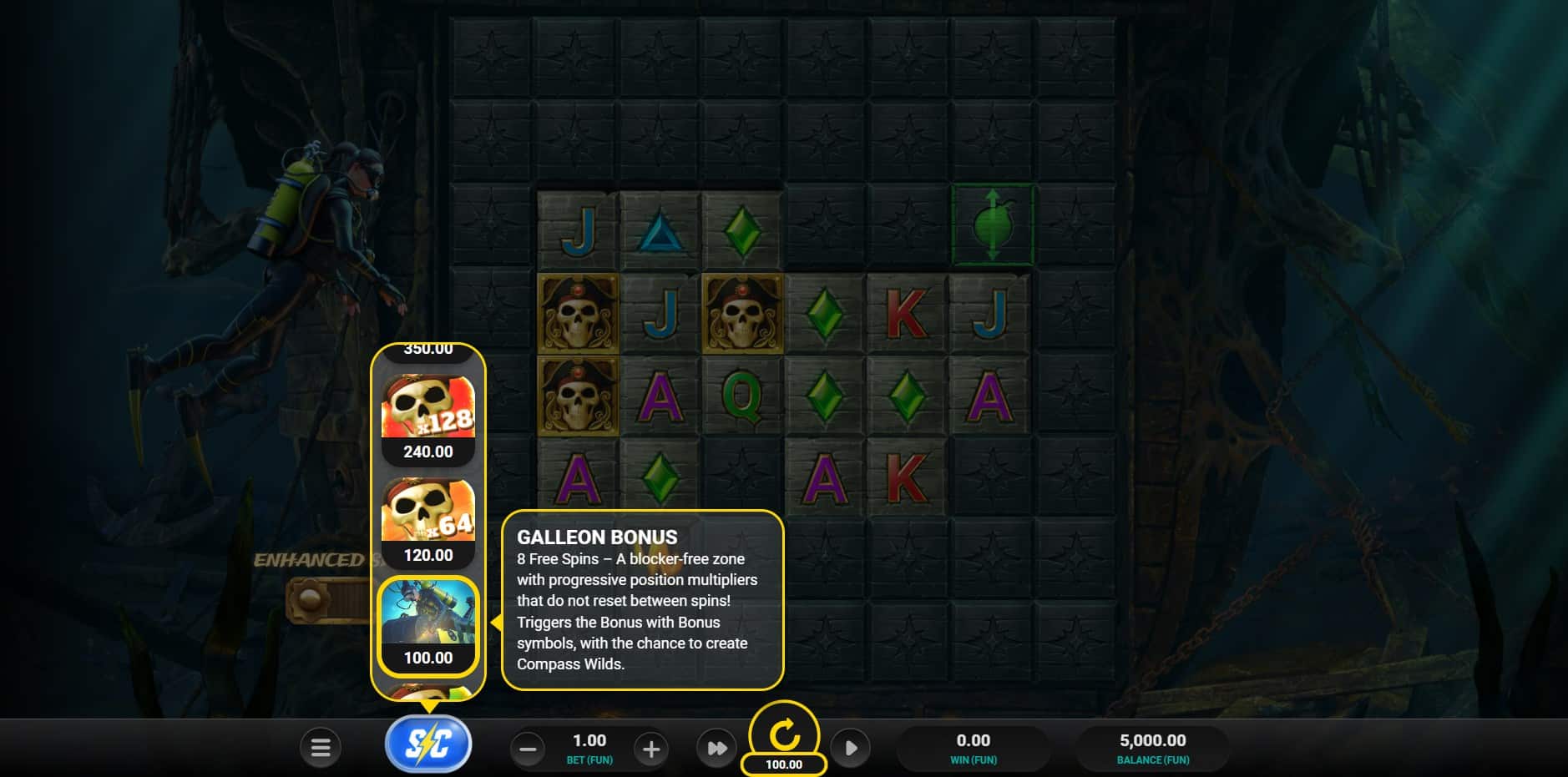 Treasure Tumble slot