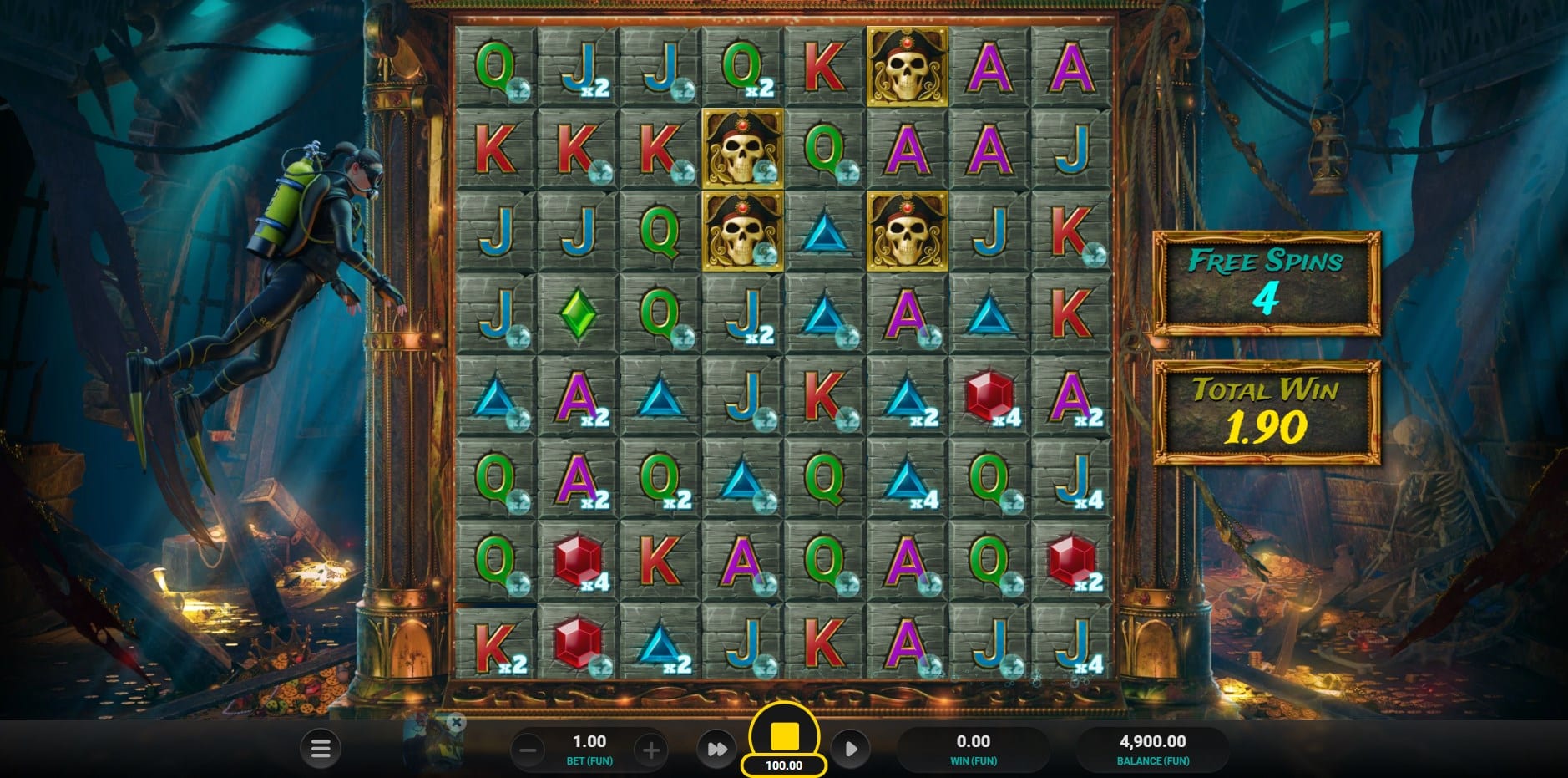 Treasure Tumble slot