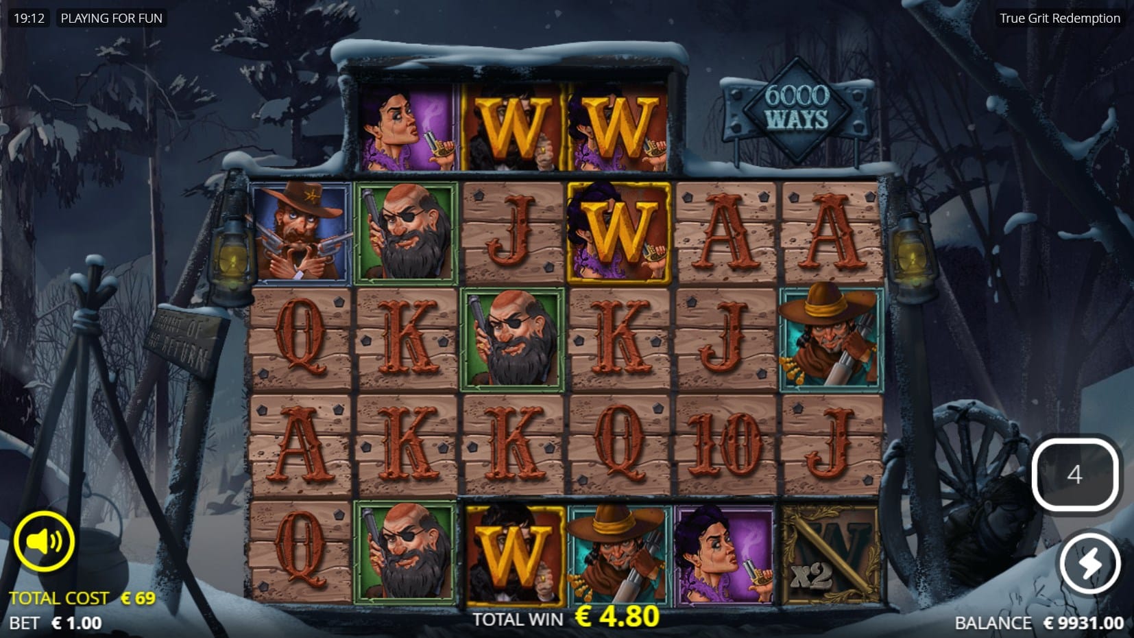 True Grit Redemption slot