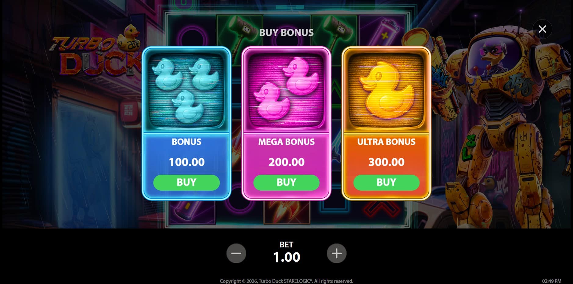 Turbo Duck slot