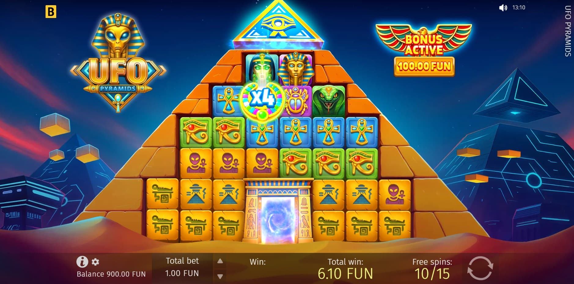 UFO Pyramids slot