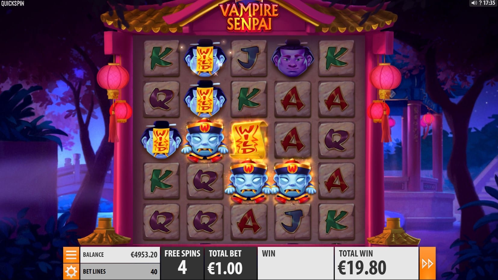 Vampire Senpai slot