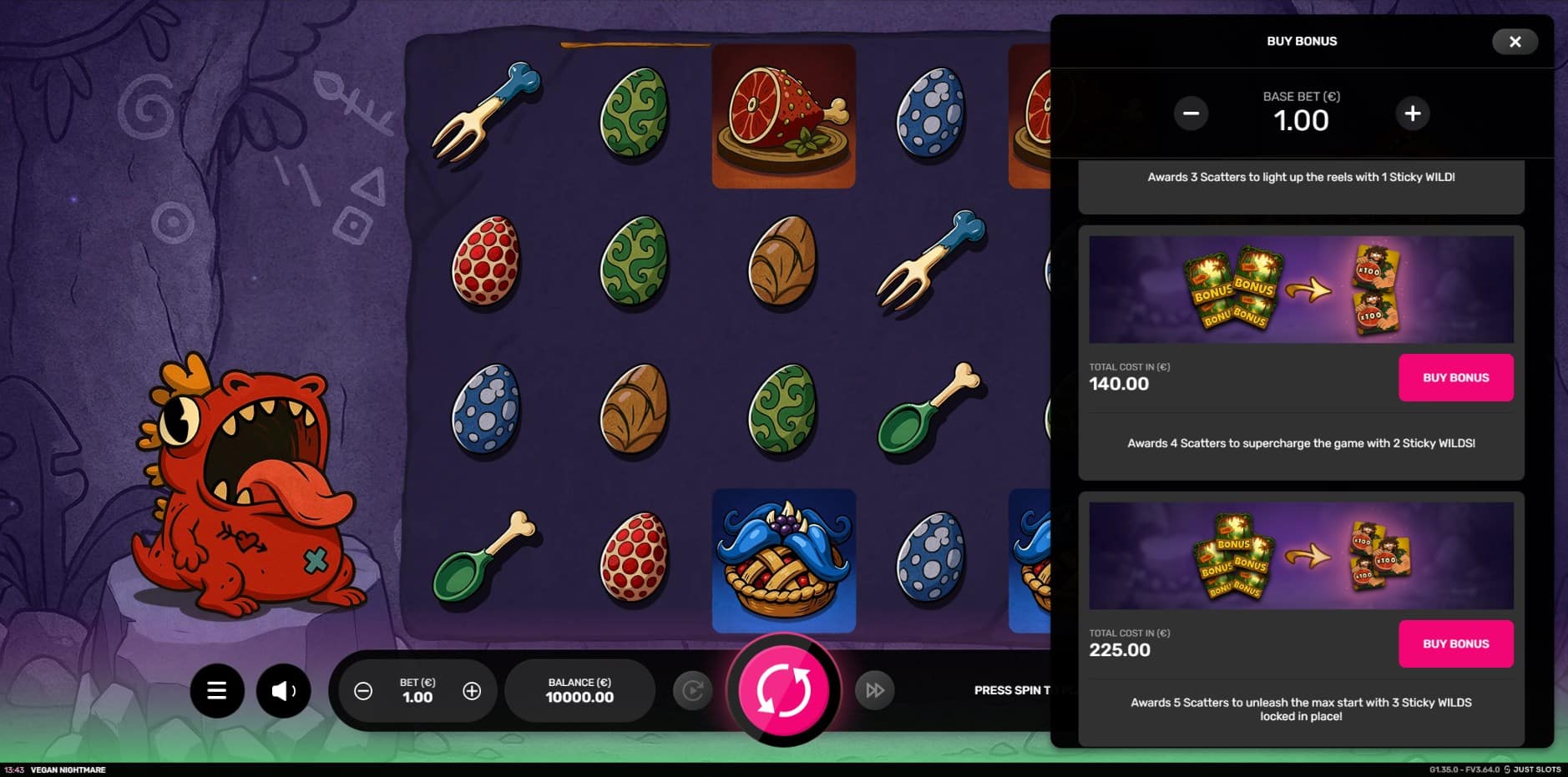 Vegan Nightmare slot