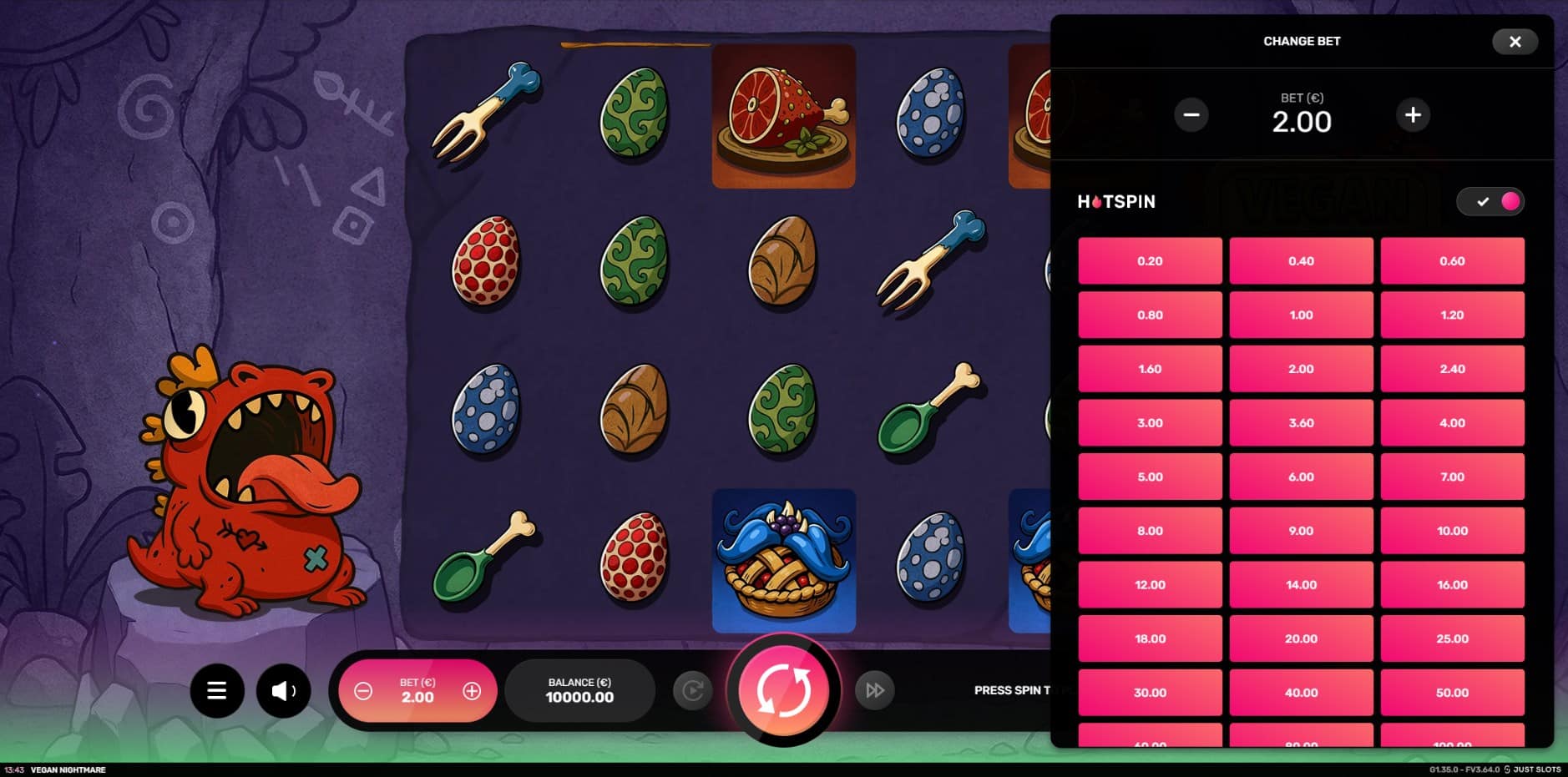 Vegan Nightmare slot