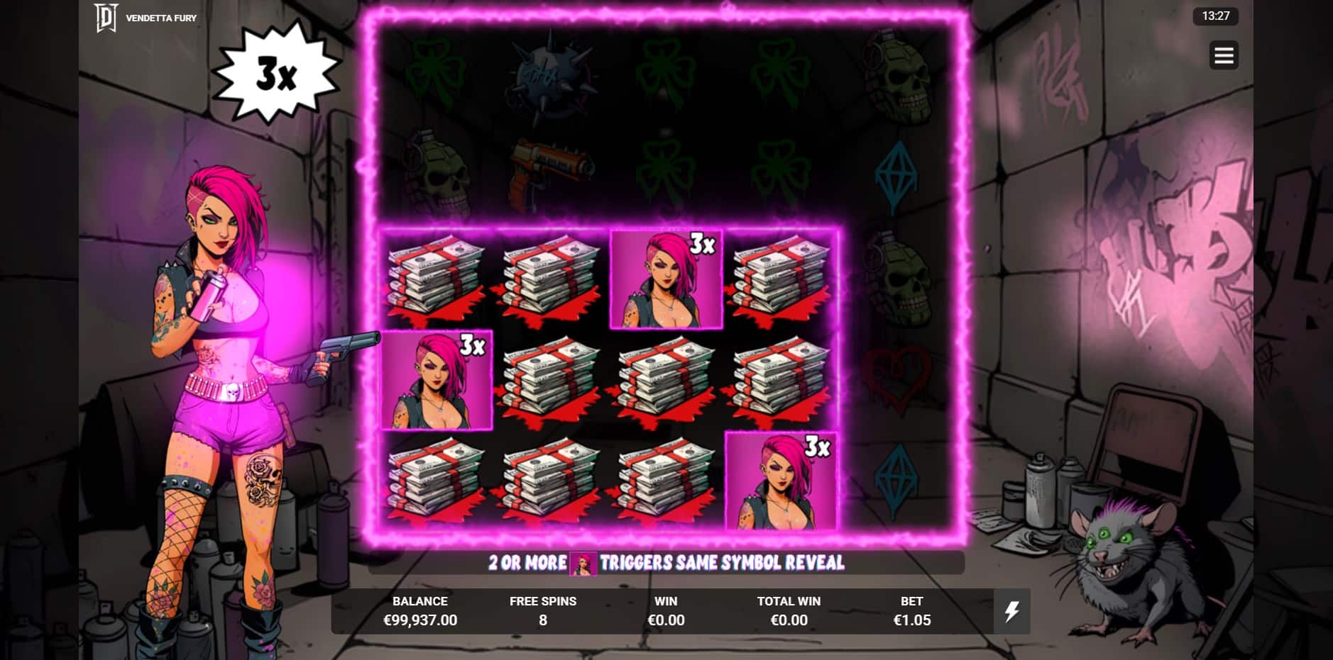 Vendetta Fury slot