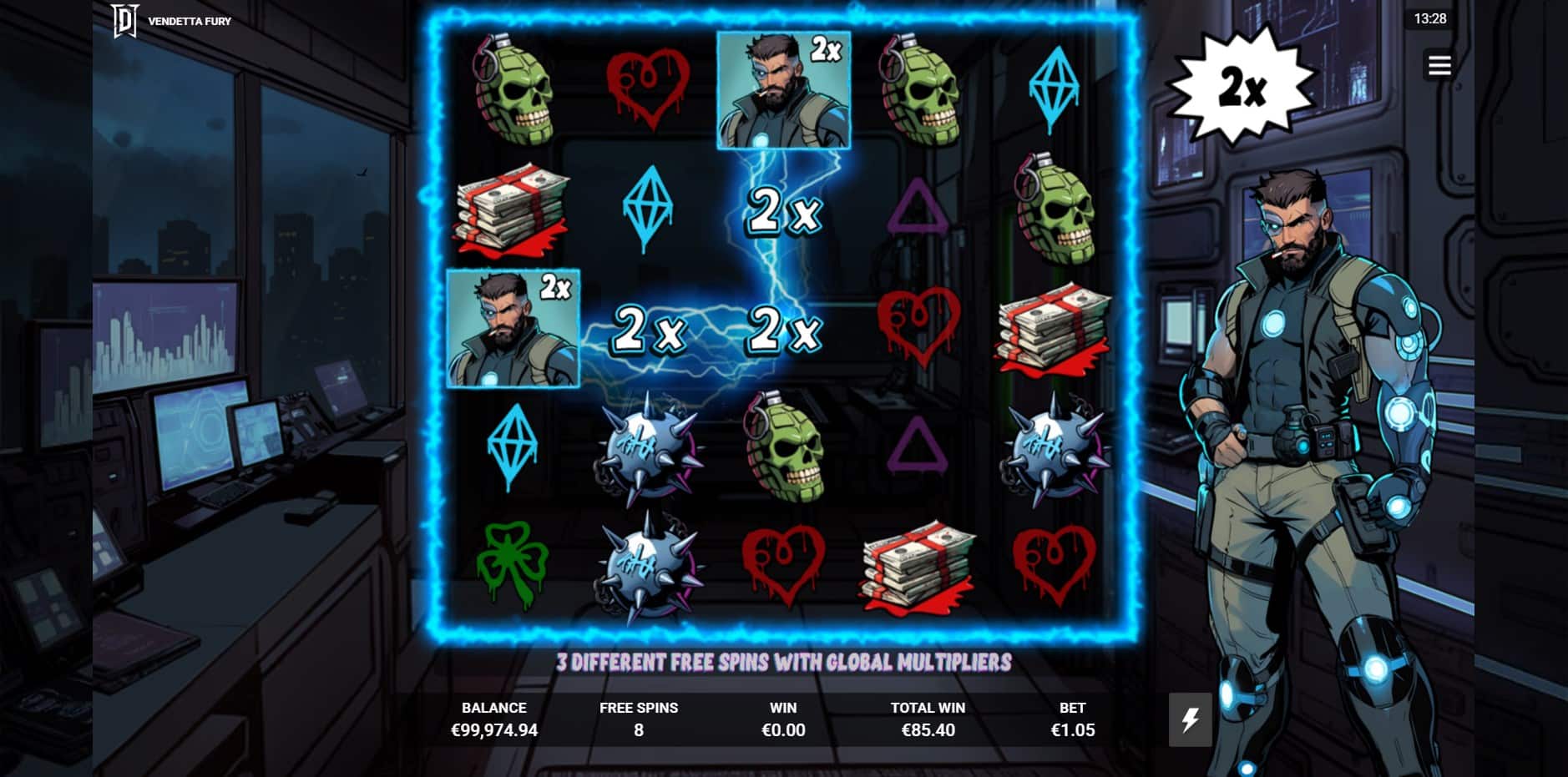 Vendetta Fury slot