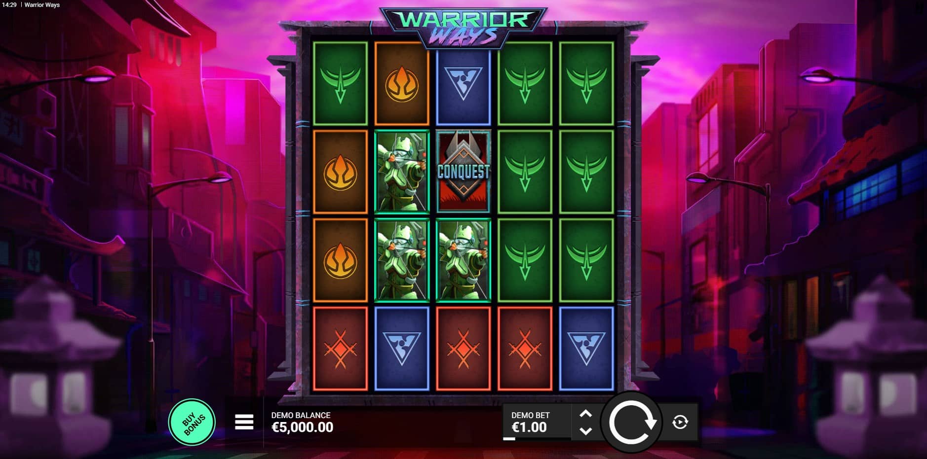 Warrior Ways slot