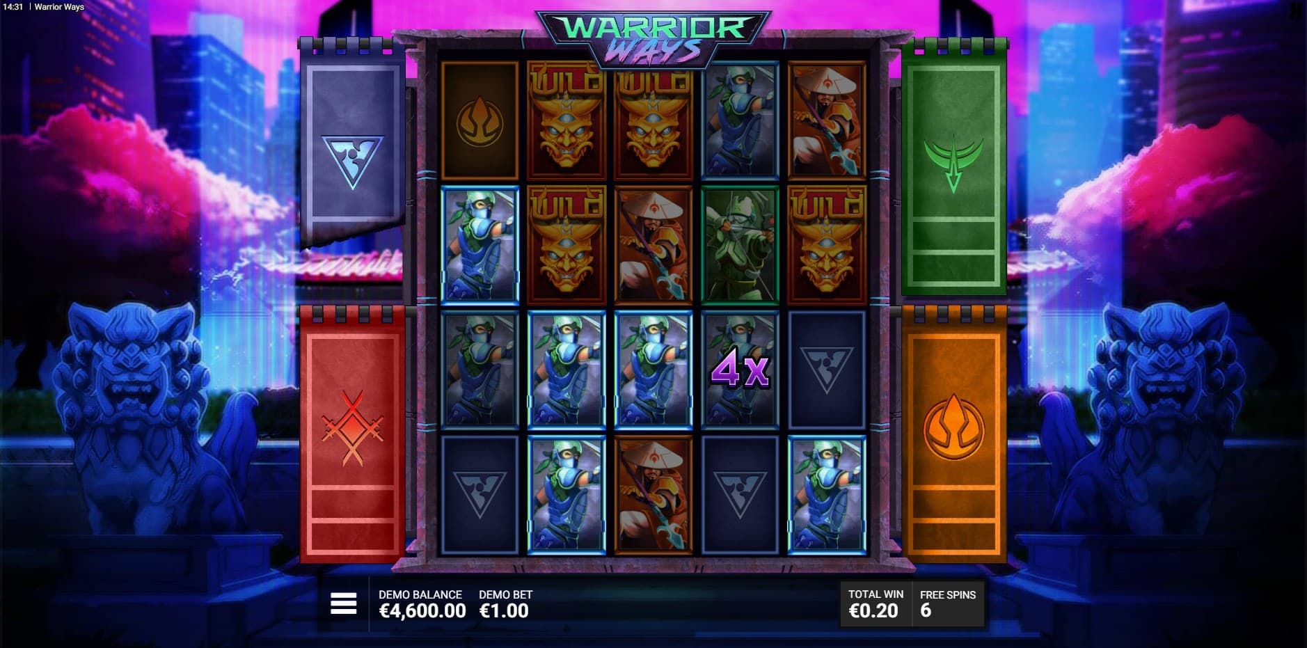 Warrior Ways slot